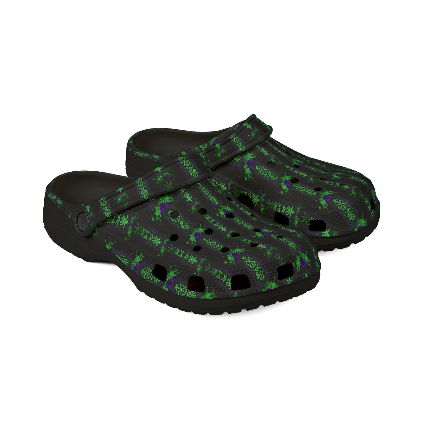 Obsidian Rune Clogs