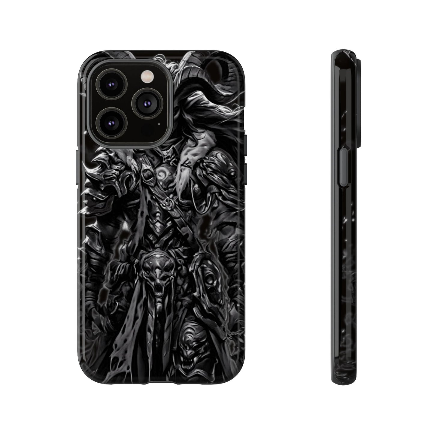 Large Horned Man Tough Phone Case