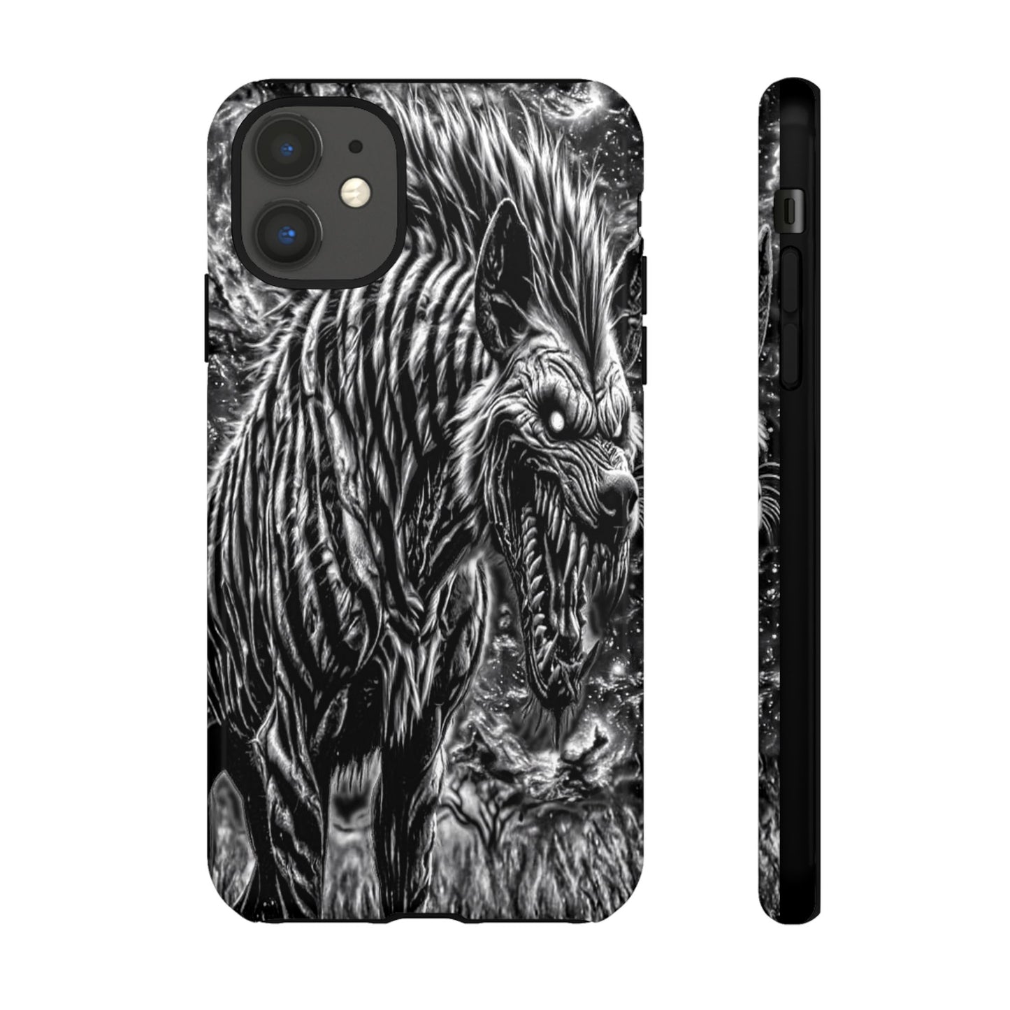 Snarling Hyena Tough Phone Case