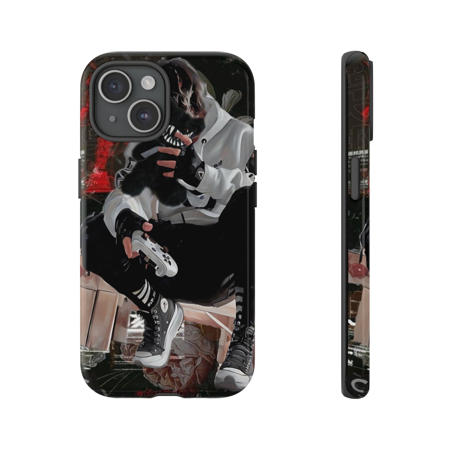 Behold The Gamer Teddy Tough Phone Case