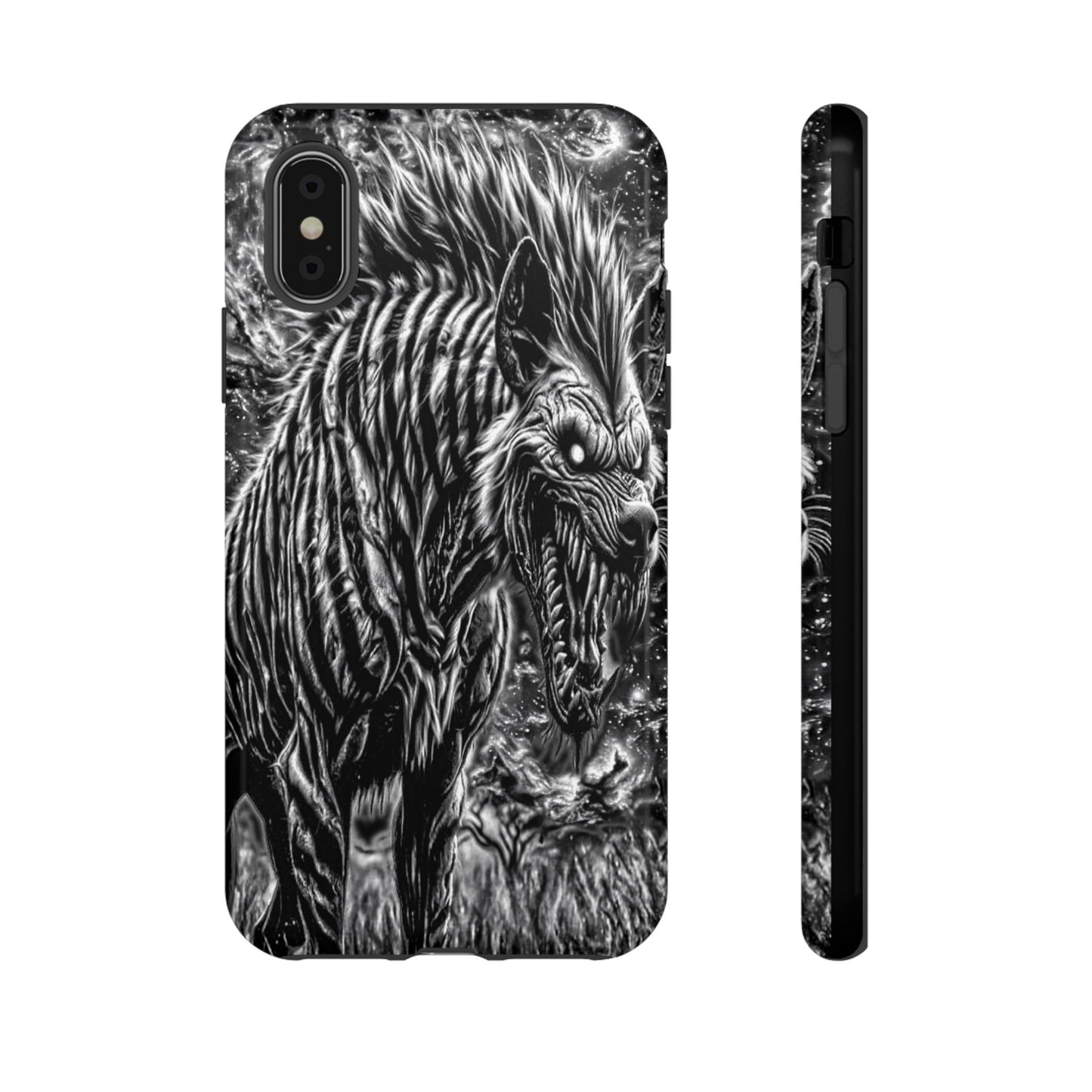 Snarling Hyena Tough Phone Case