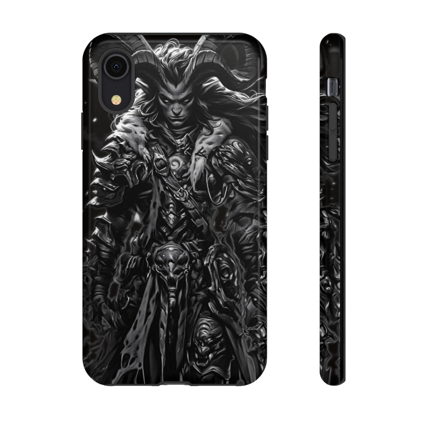 Large Horned Man Tough Phone Case