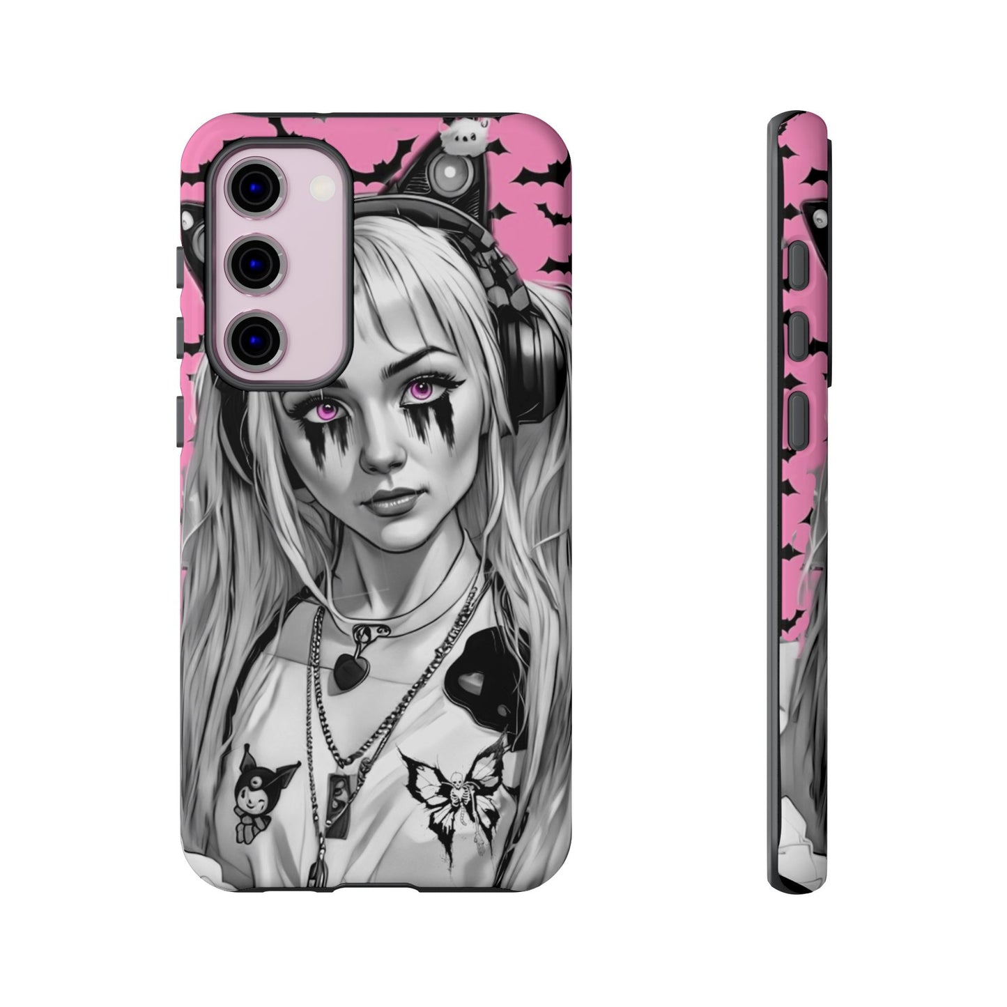 Gothic Kitty Tough Phone Case