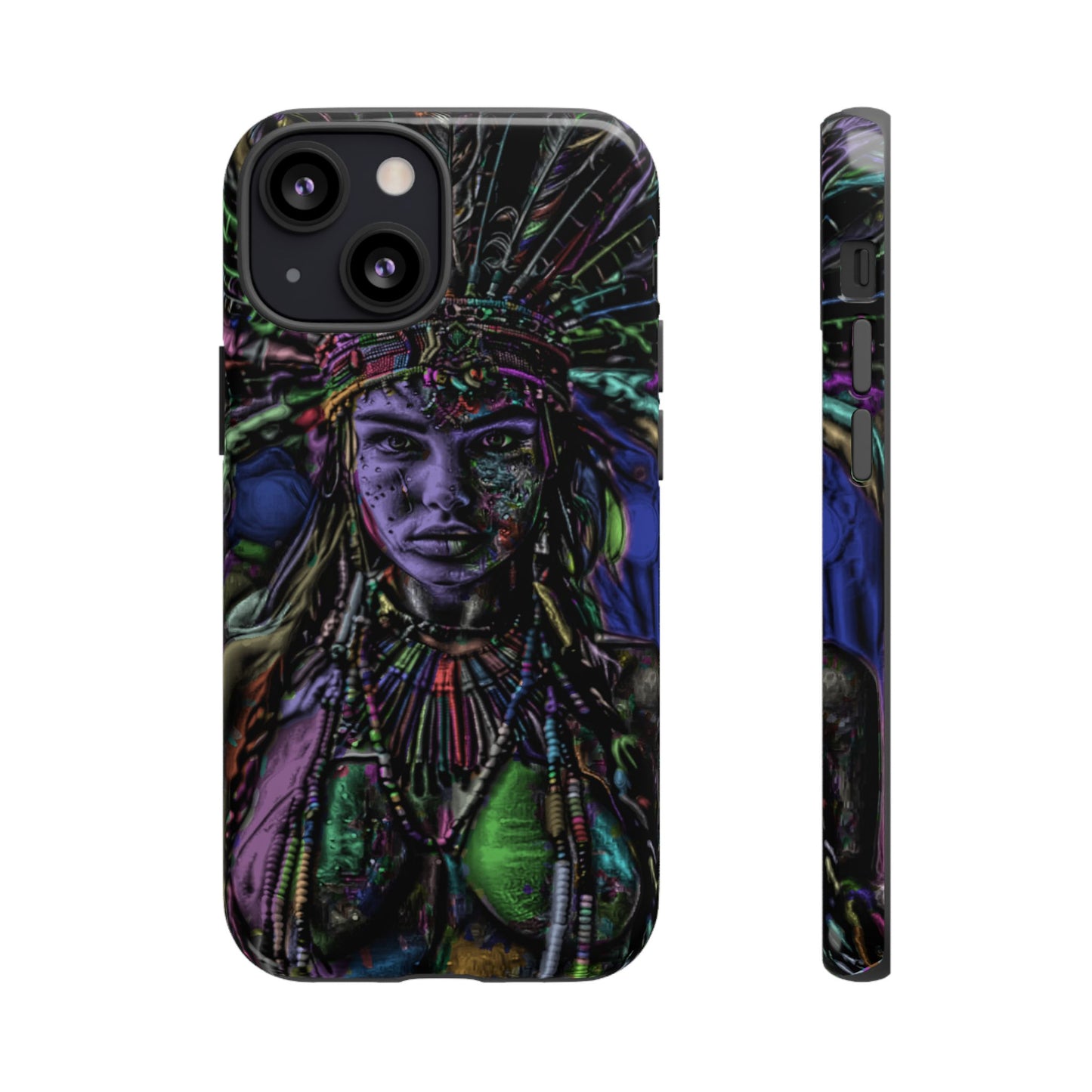 Aztec Goddess Tough Phone Case