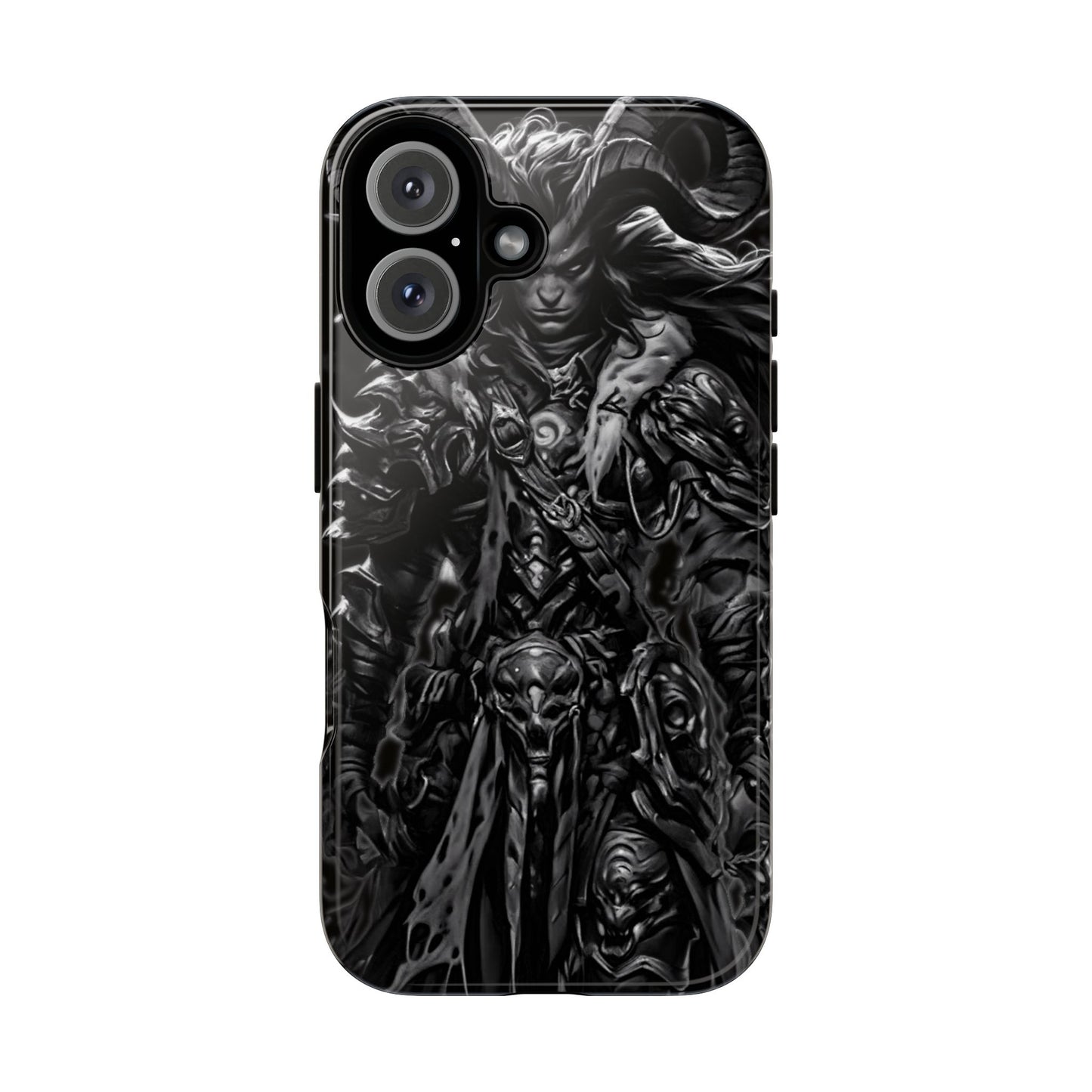 Large Horned Man Tough Phone Case