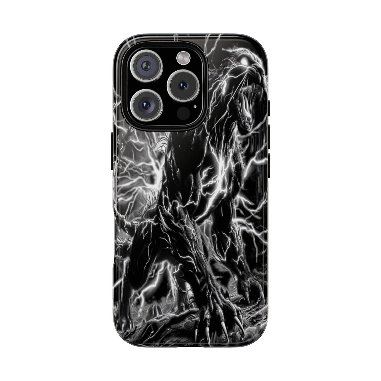 Electric Panther Tough Phone Case