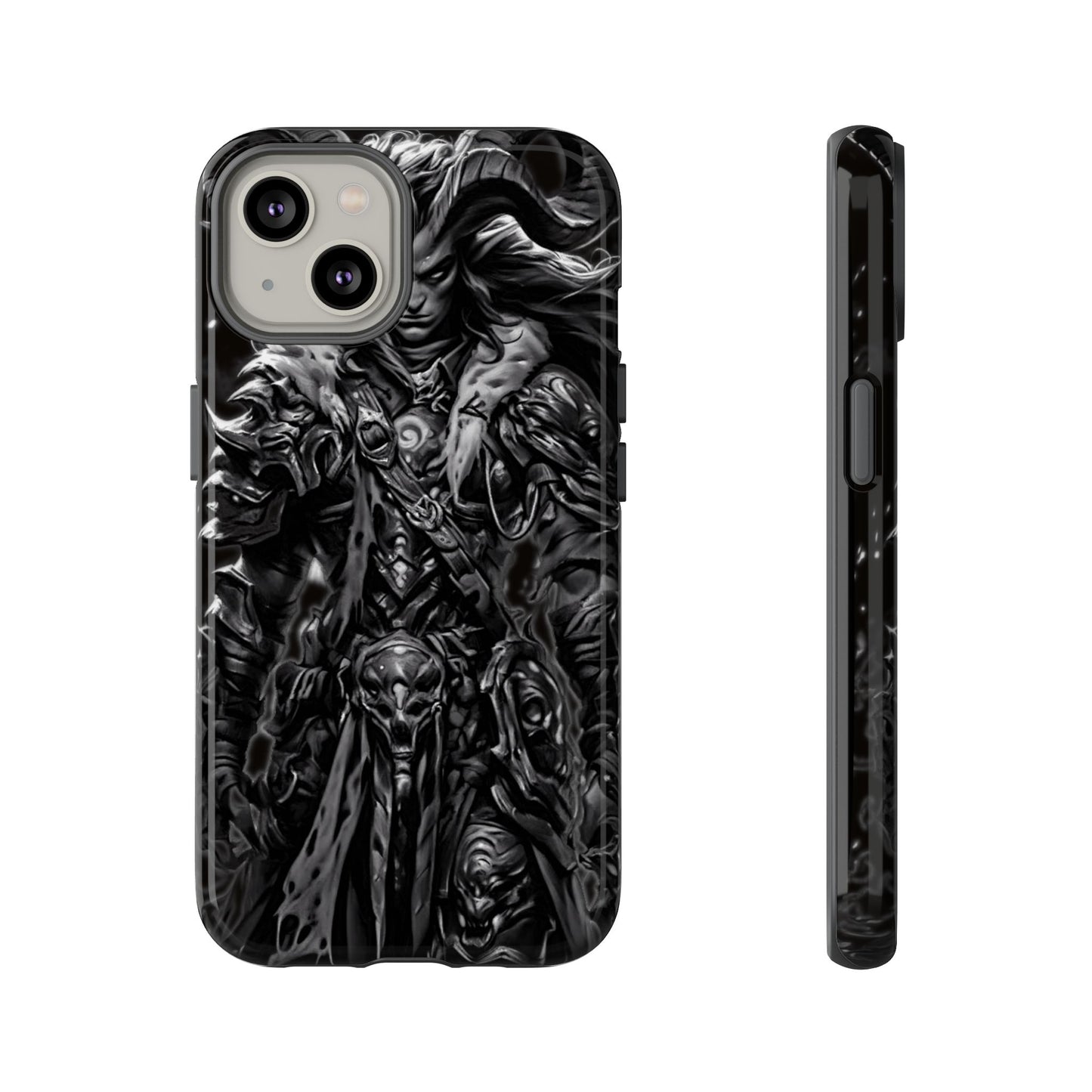 Large Horned Man Tough Phone Case