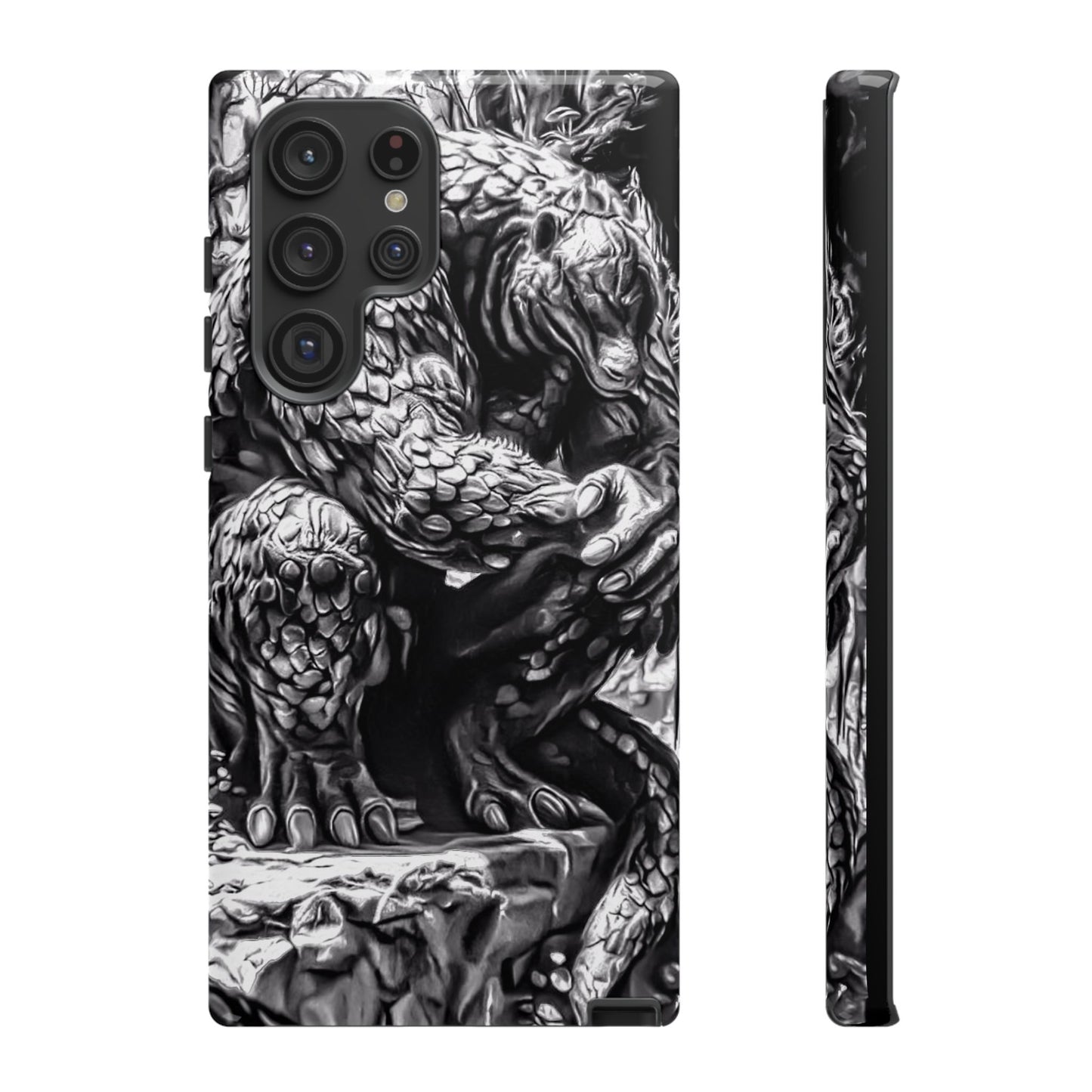 Scaley Cat Creature Tough Phone Case