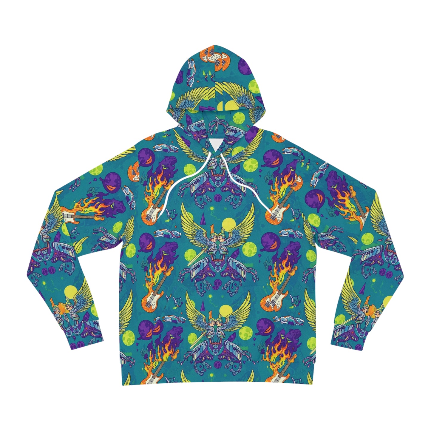 Winged Guitar Hoodie