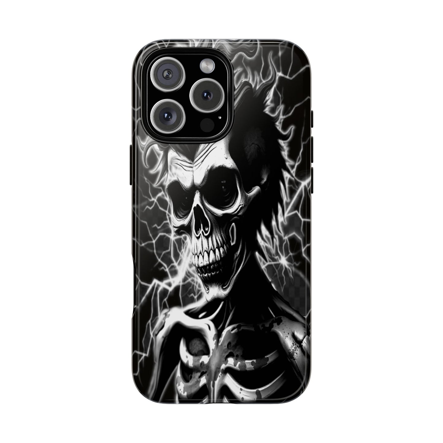 Electric Skull Tough Phone Case