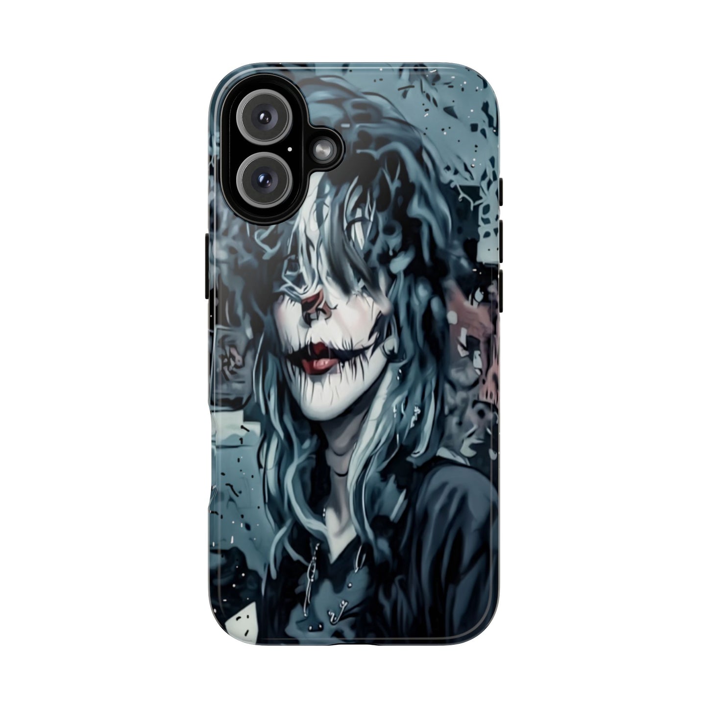 Blinded By Hair Tough Phone Case