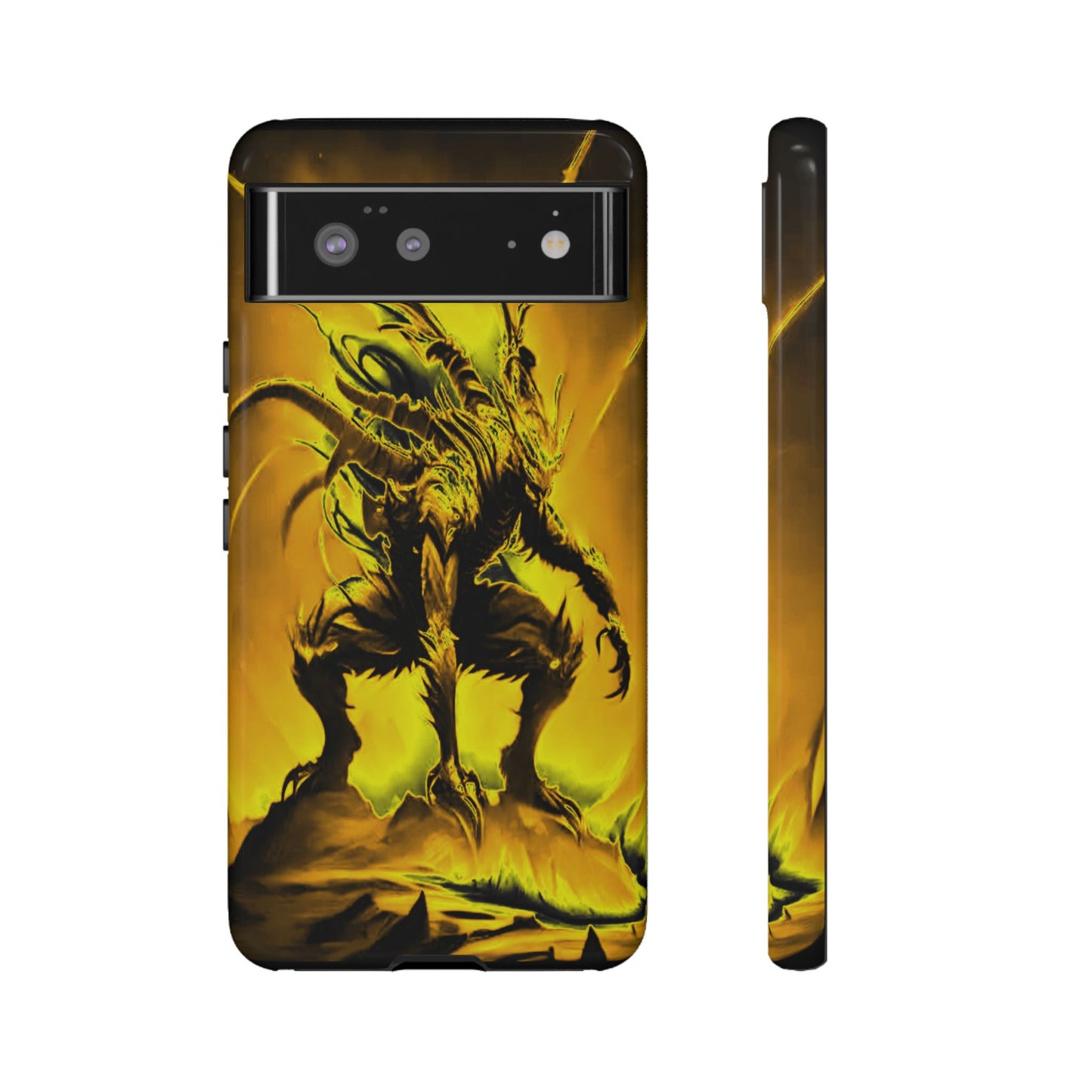 Crouching Fantasy Creature Tough Phone Case