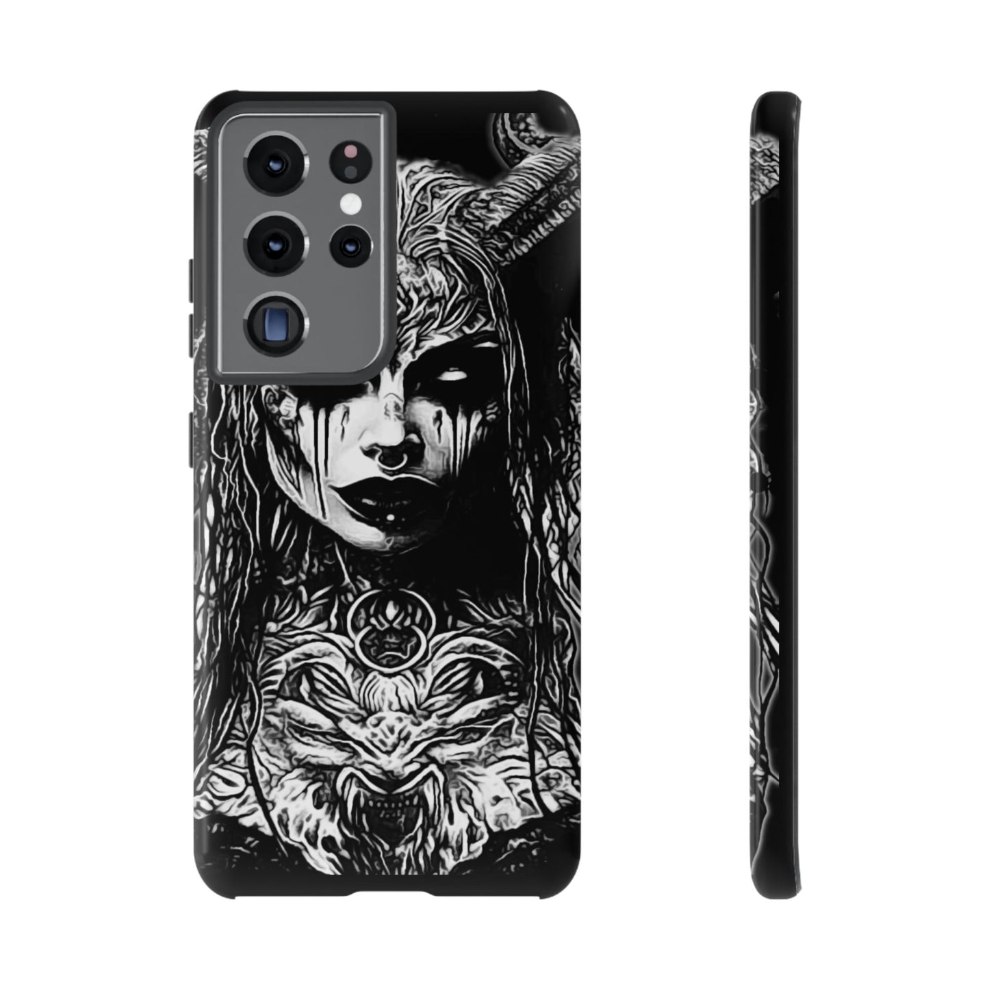 Demon Lady Tough Phone Case