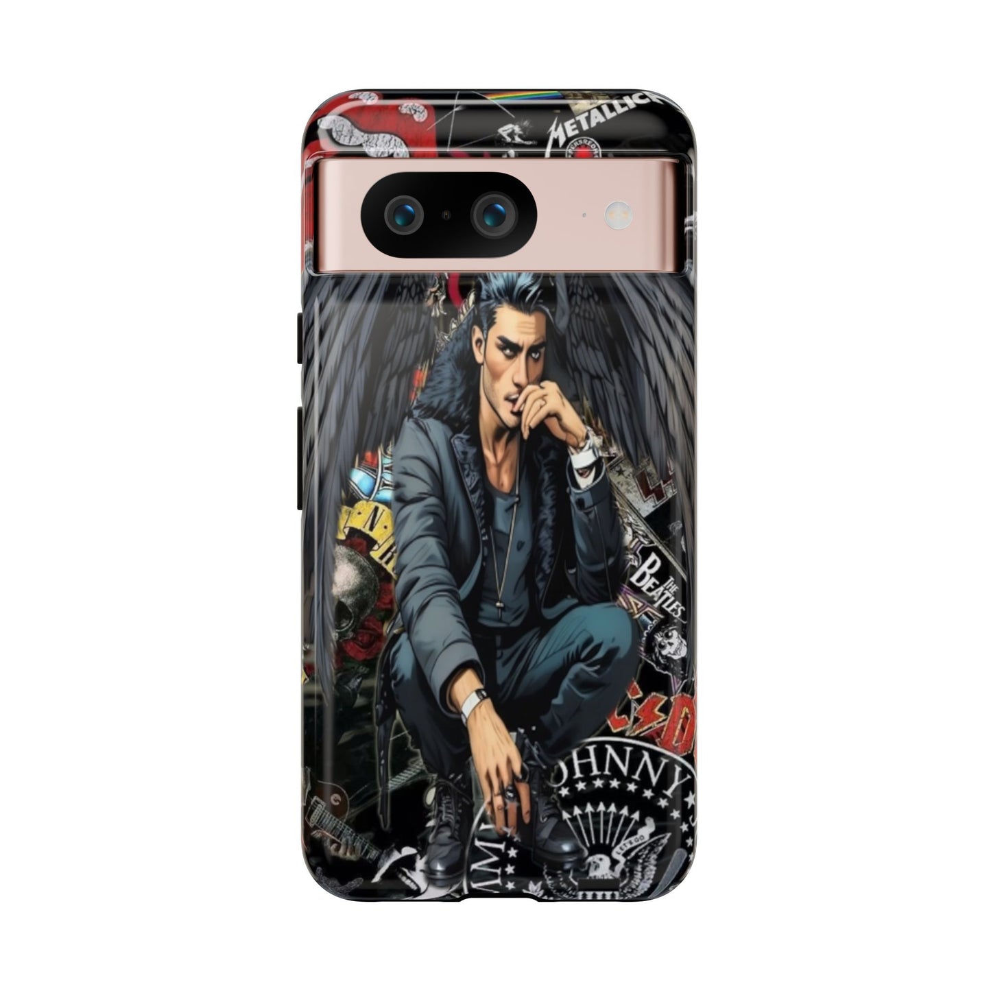 Male Music Angel Tough Phone Case