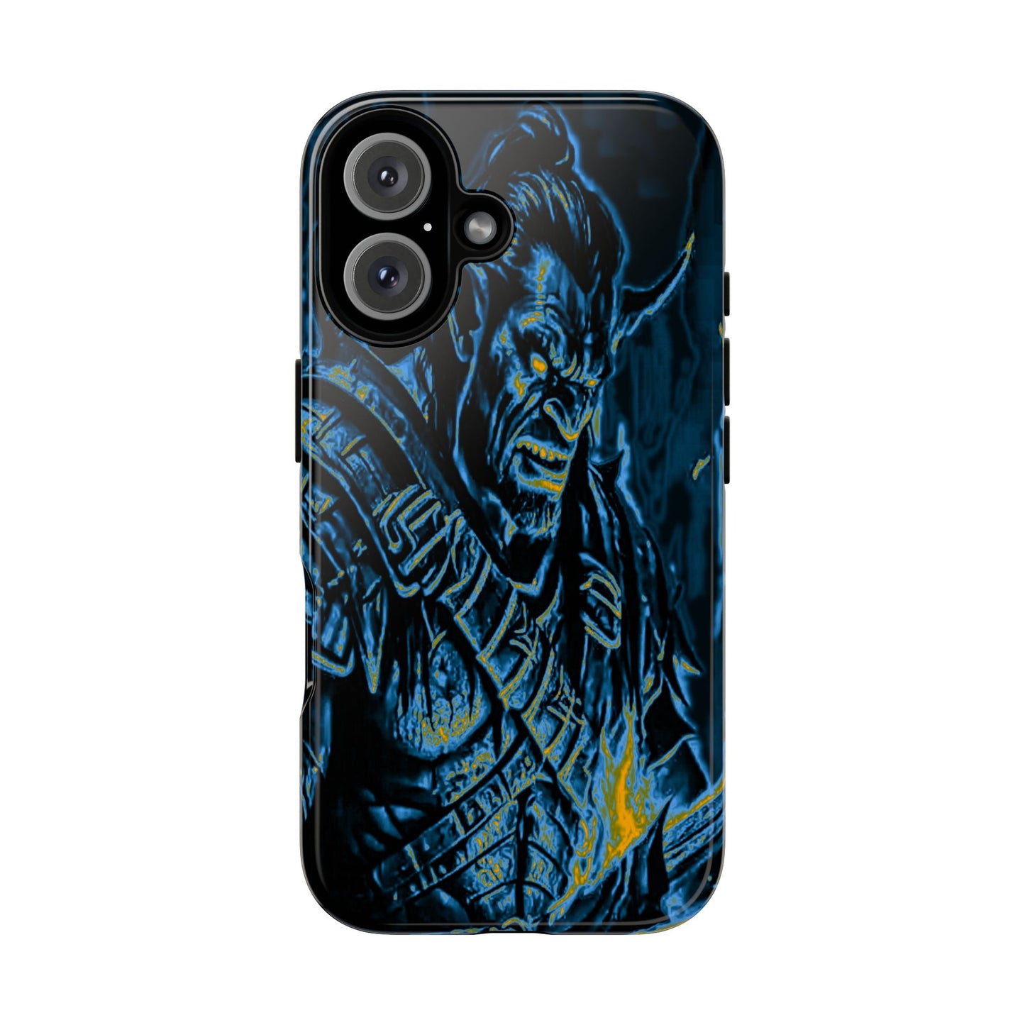 Orc With Flames Tough Phone Case