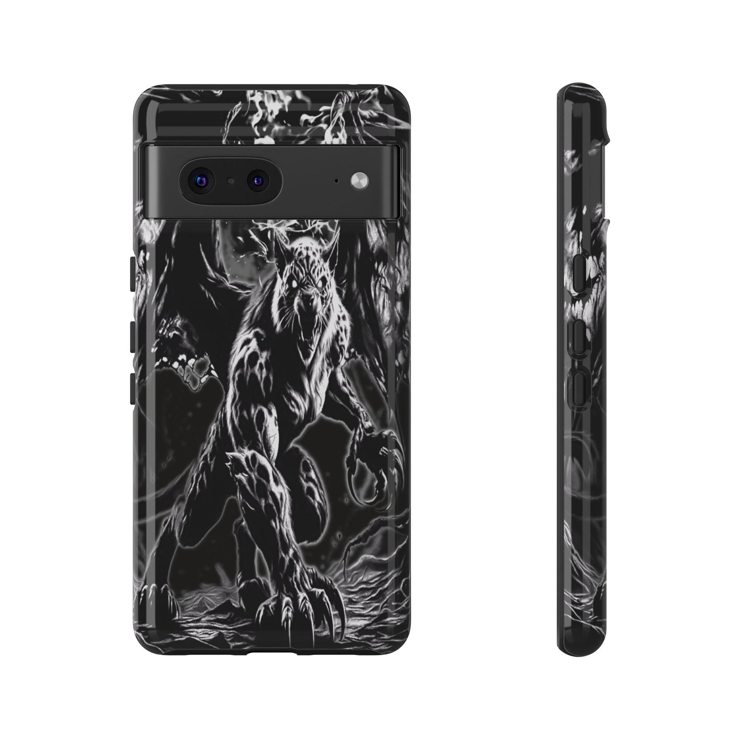 Winged Tiger Tough Phone Case