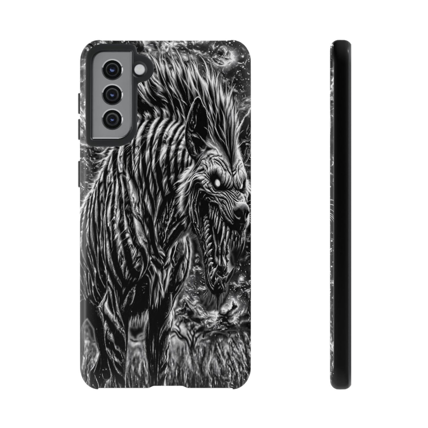 Snarling Hyena Tough Phone Case