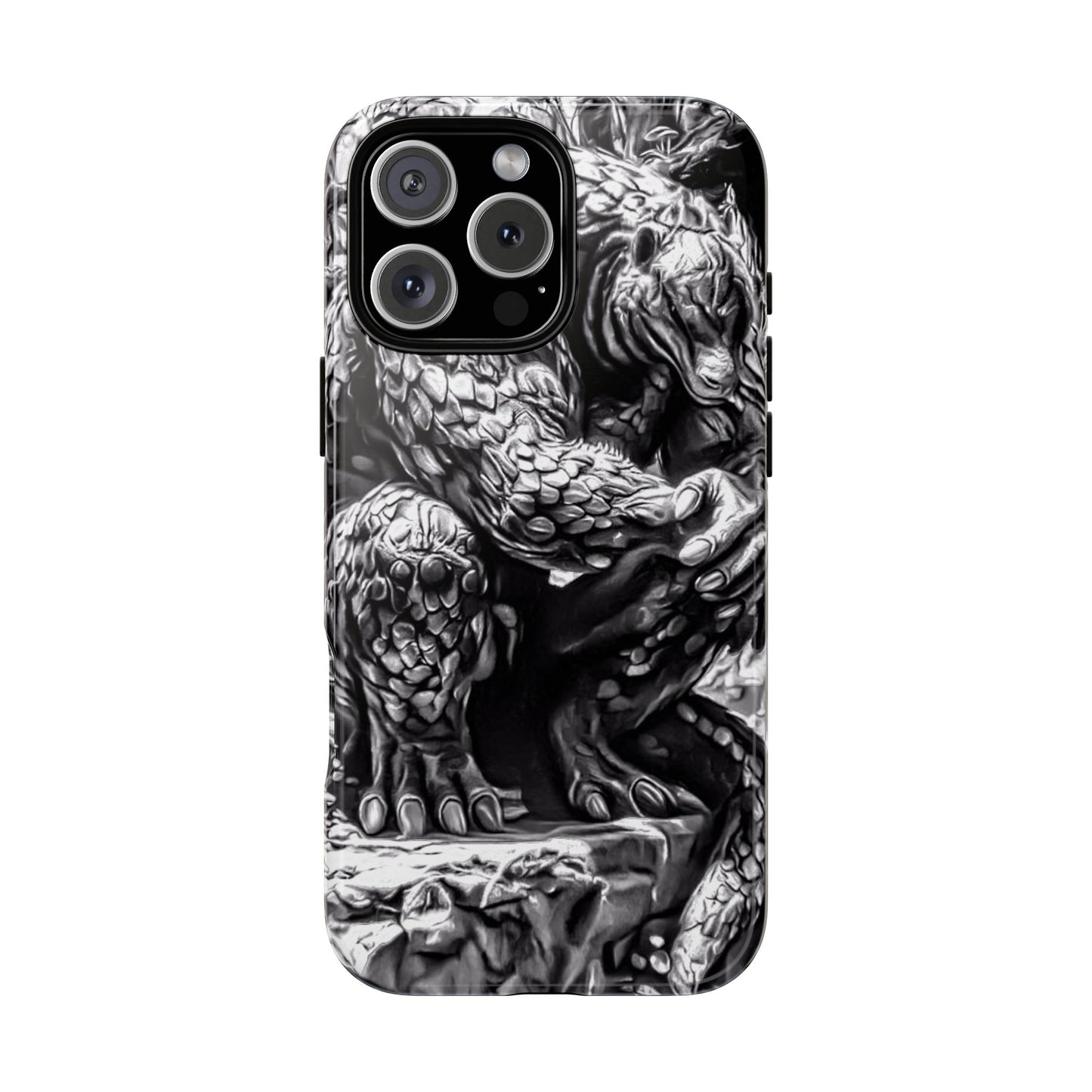 Scaley Cat Creature Tough Phone Case