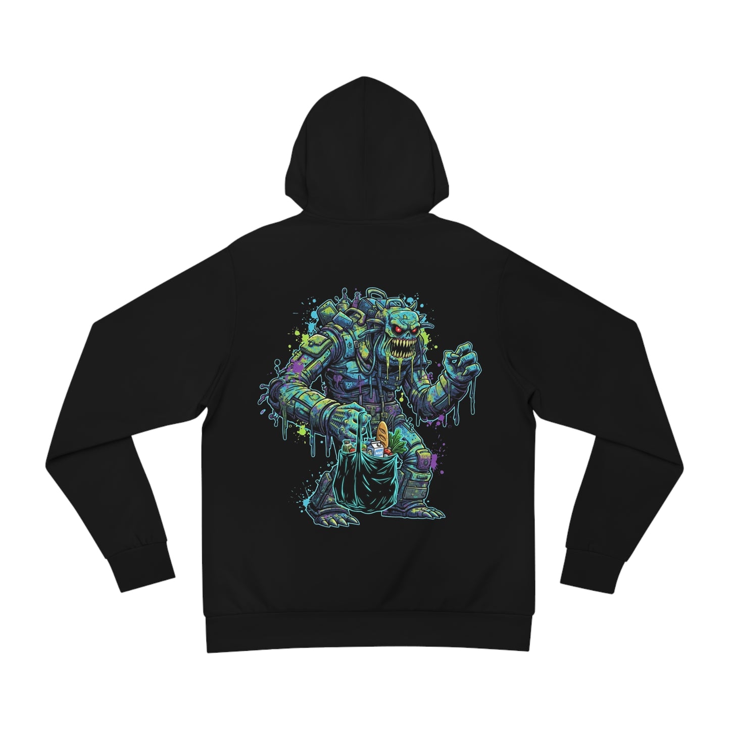 The Bag Shuffler Hoodie (Logo Front/Artwork Back)