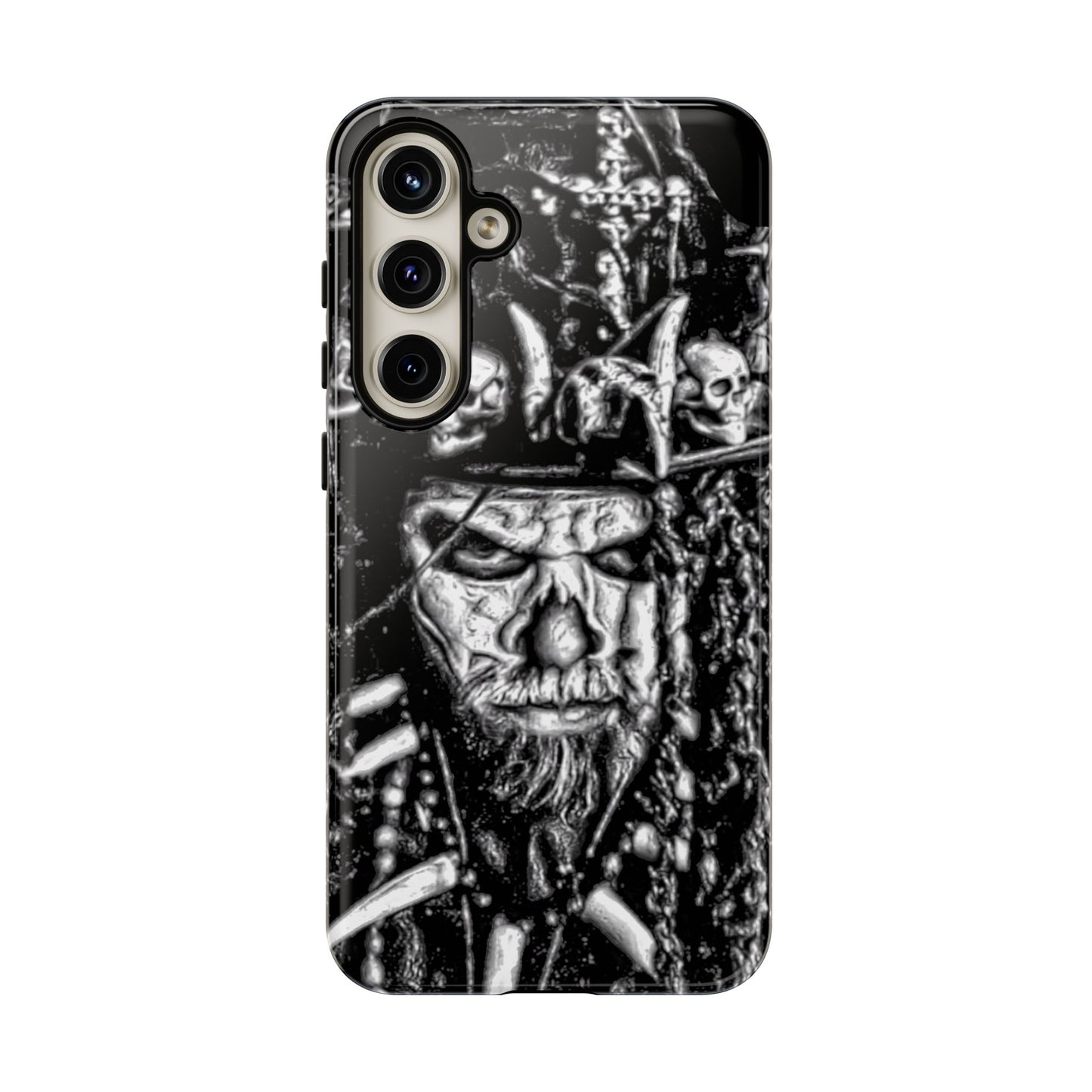 Top Hat Goth Man Tough Phone Case