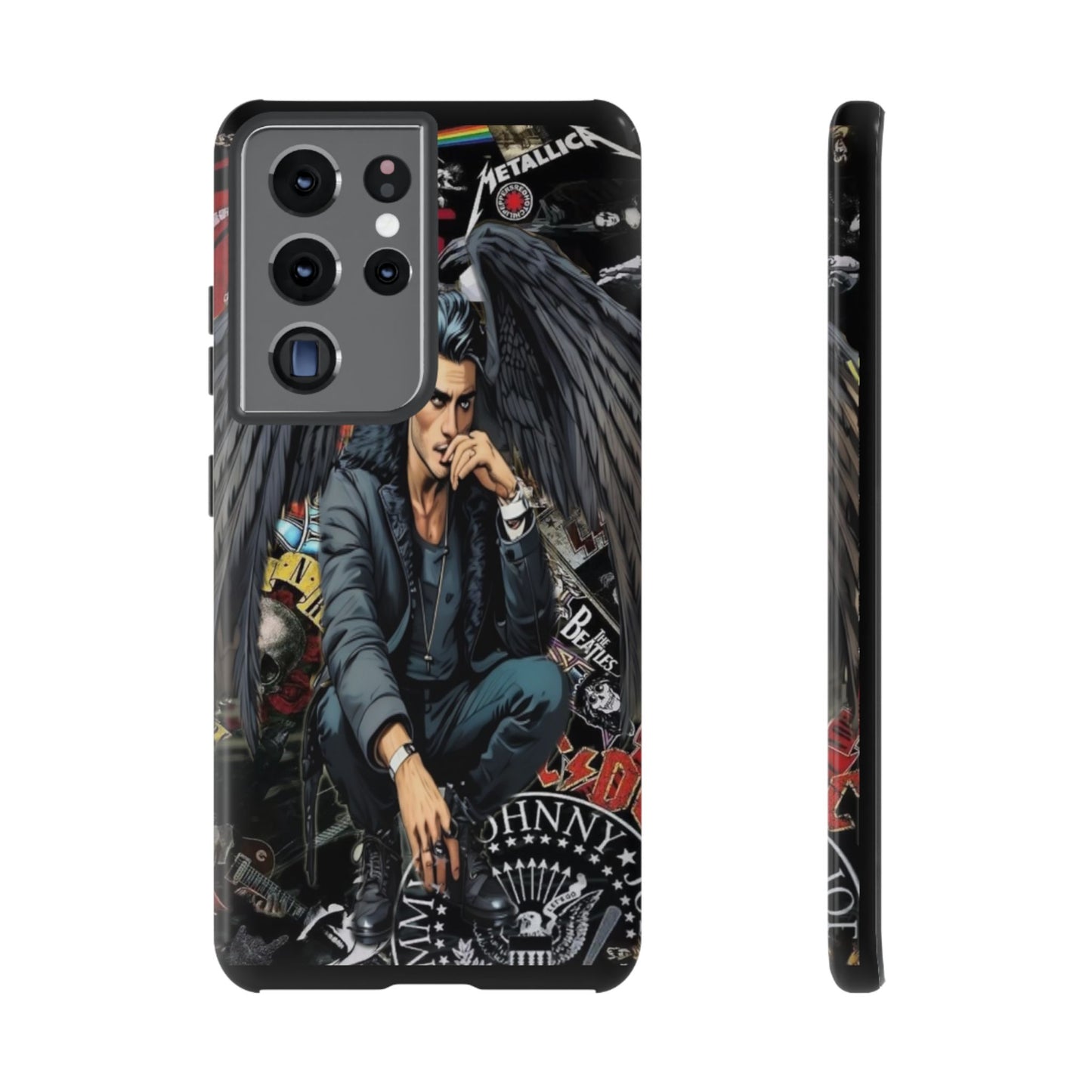 Male Music Angel Tough Phone Case