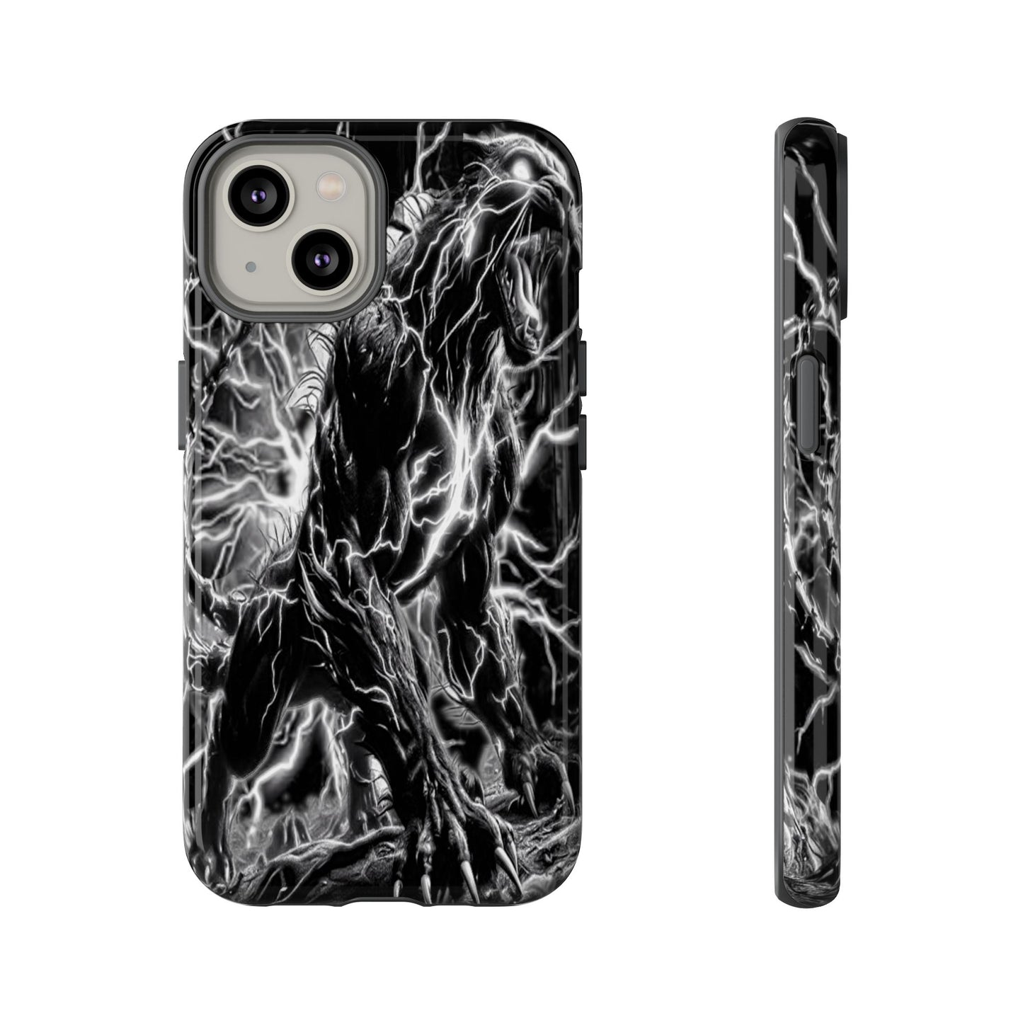 Electric Panther Tough Phone Case