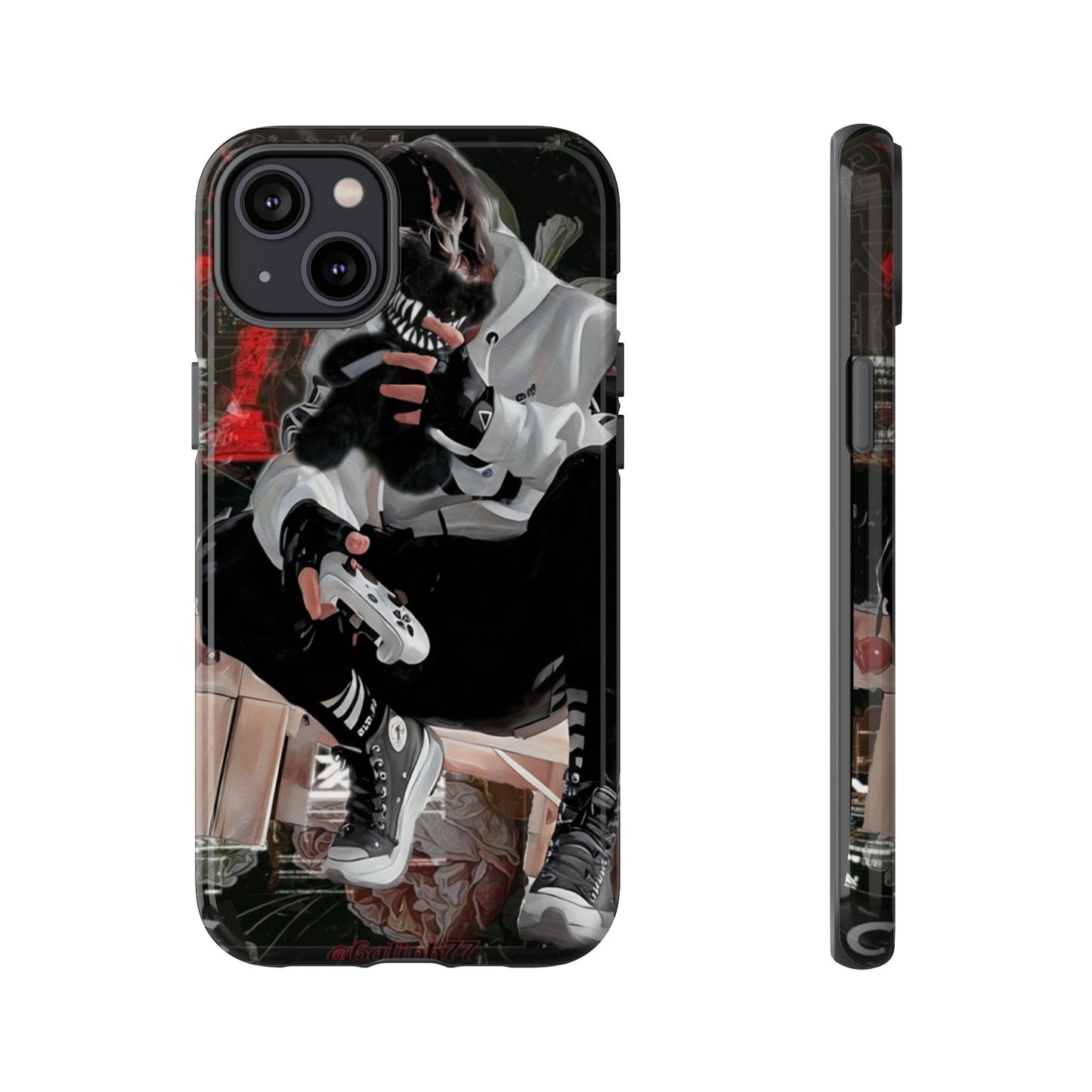 Behold The Gamer Teddy Tough Phone Case