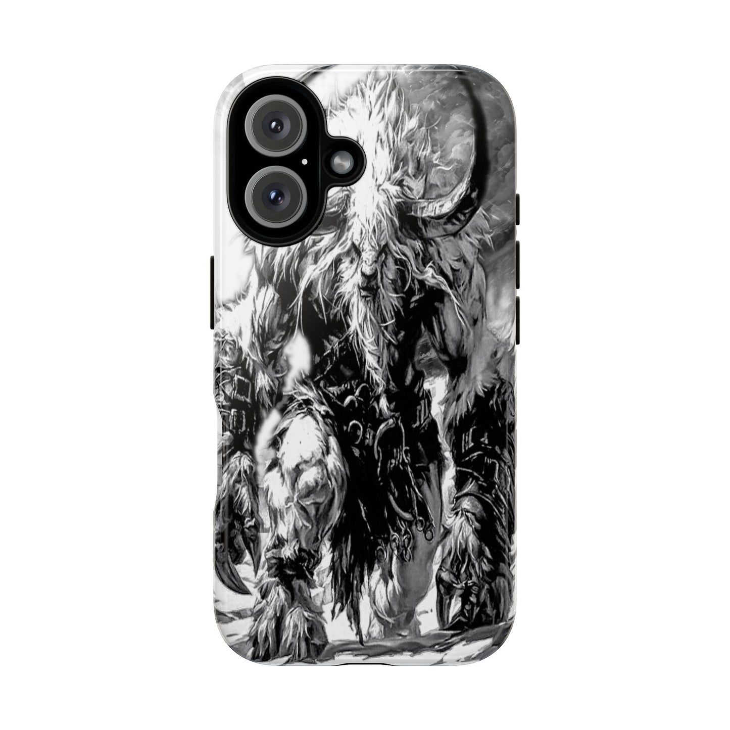 Snow Mountain Creature Tough Phone Case