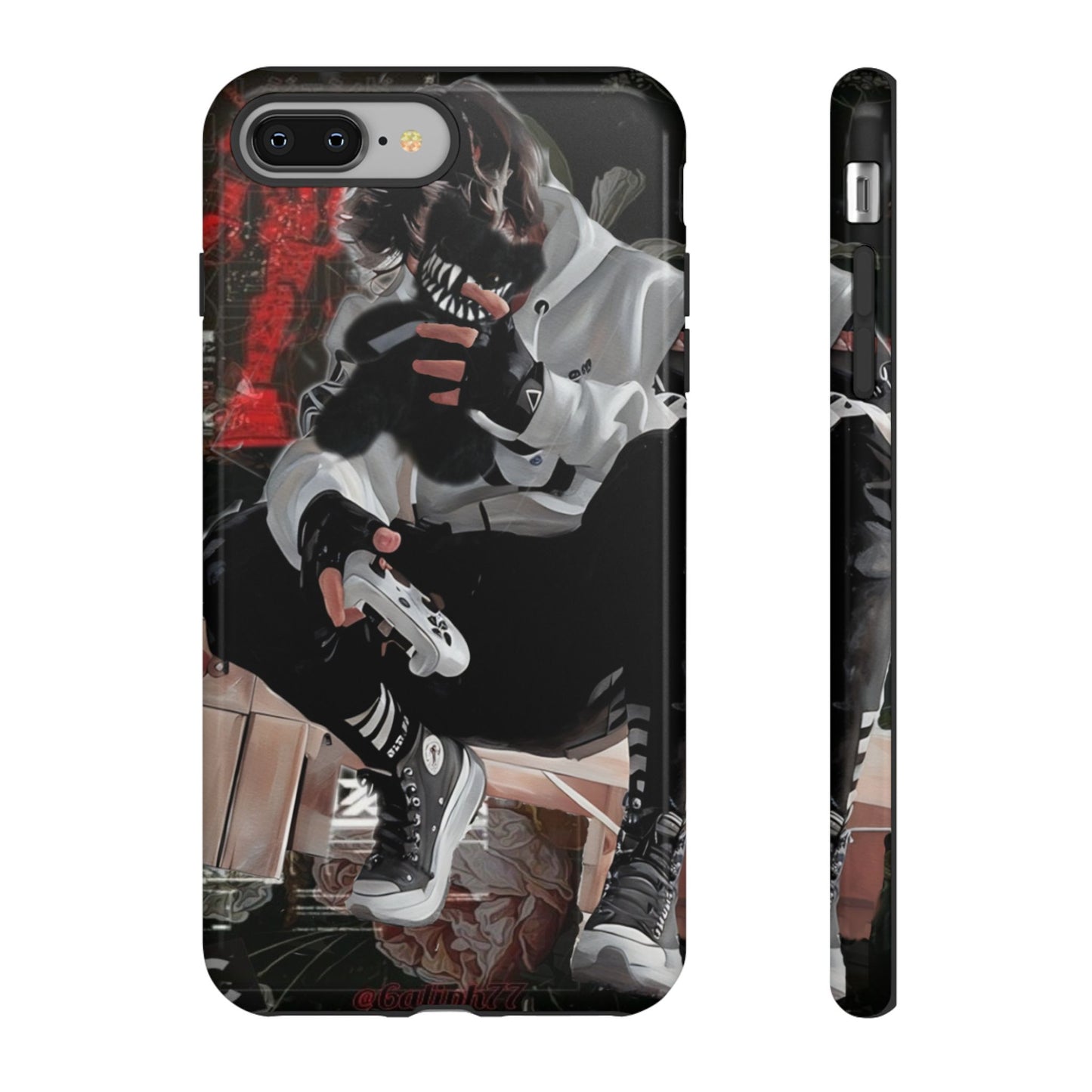 Behold The Gamer Teddy Tough Phone Case