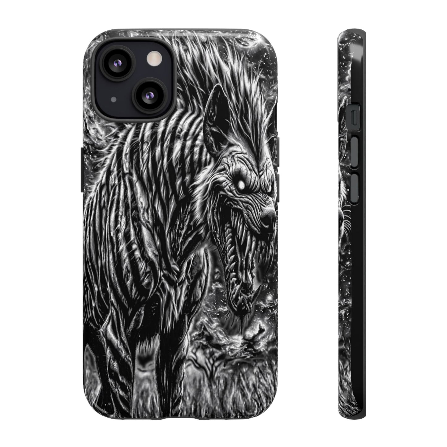 Snarling Hyena Tough Phone Case