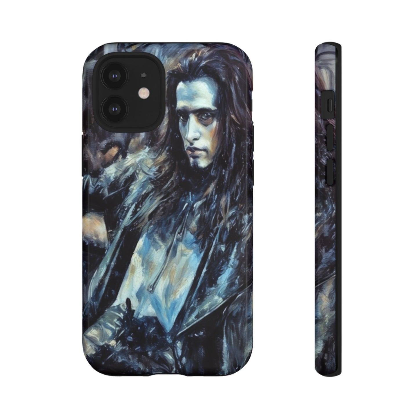 Enigmatic Goth Man Tough Phone Case