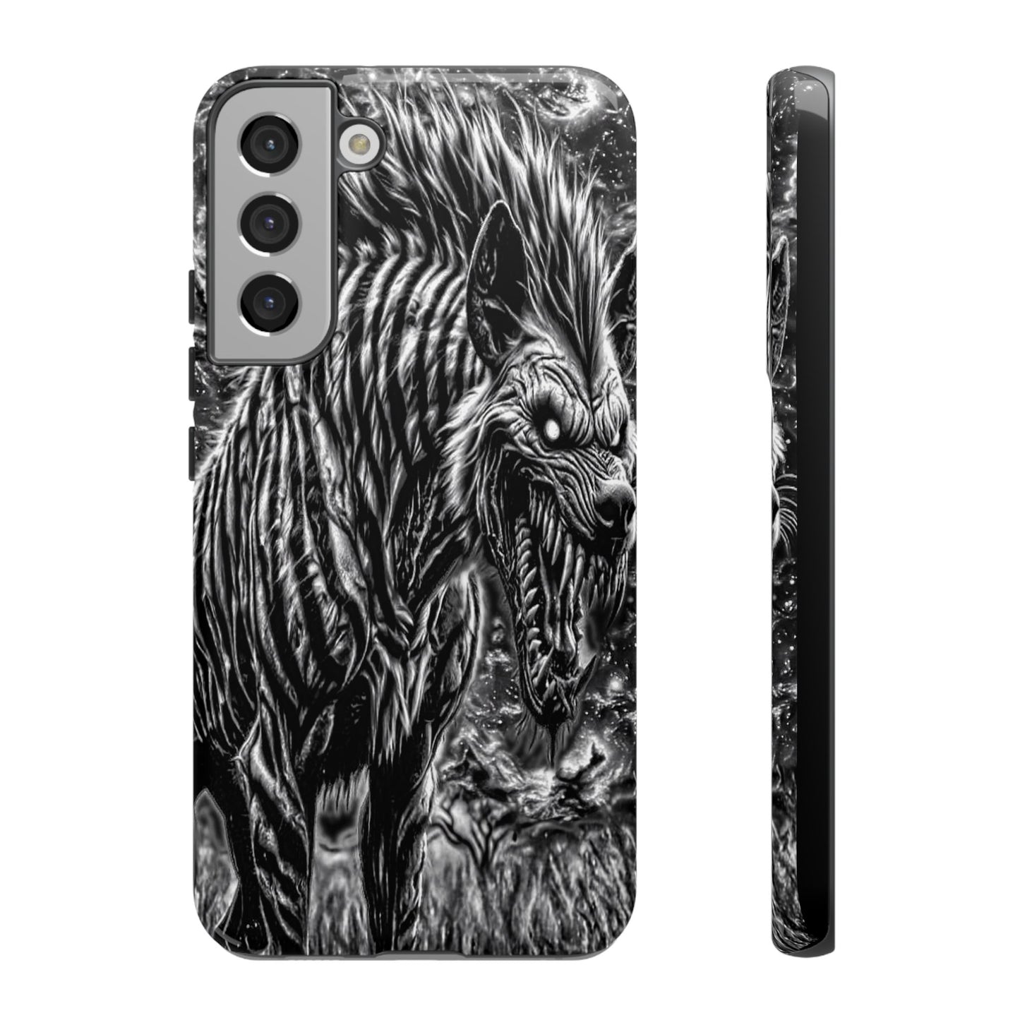 Snarling Hyena Tough Phone Case