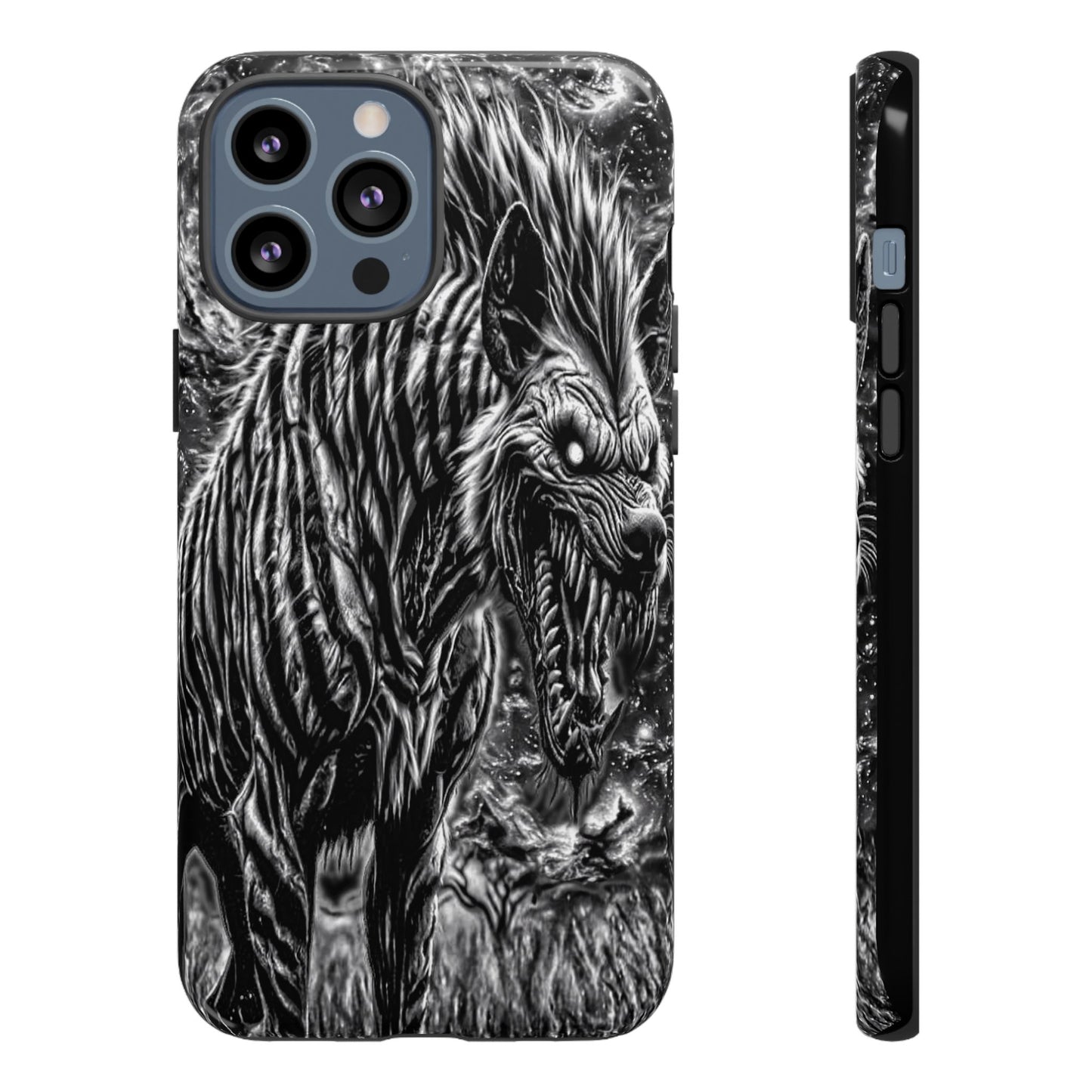 Snarling Hyena Tough Phone Case