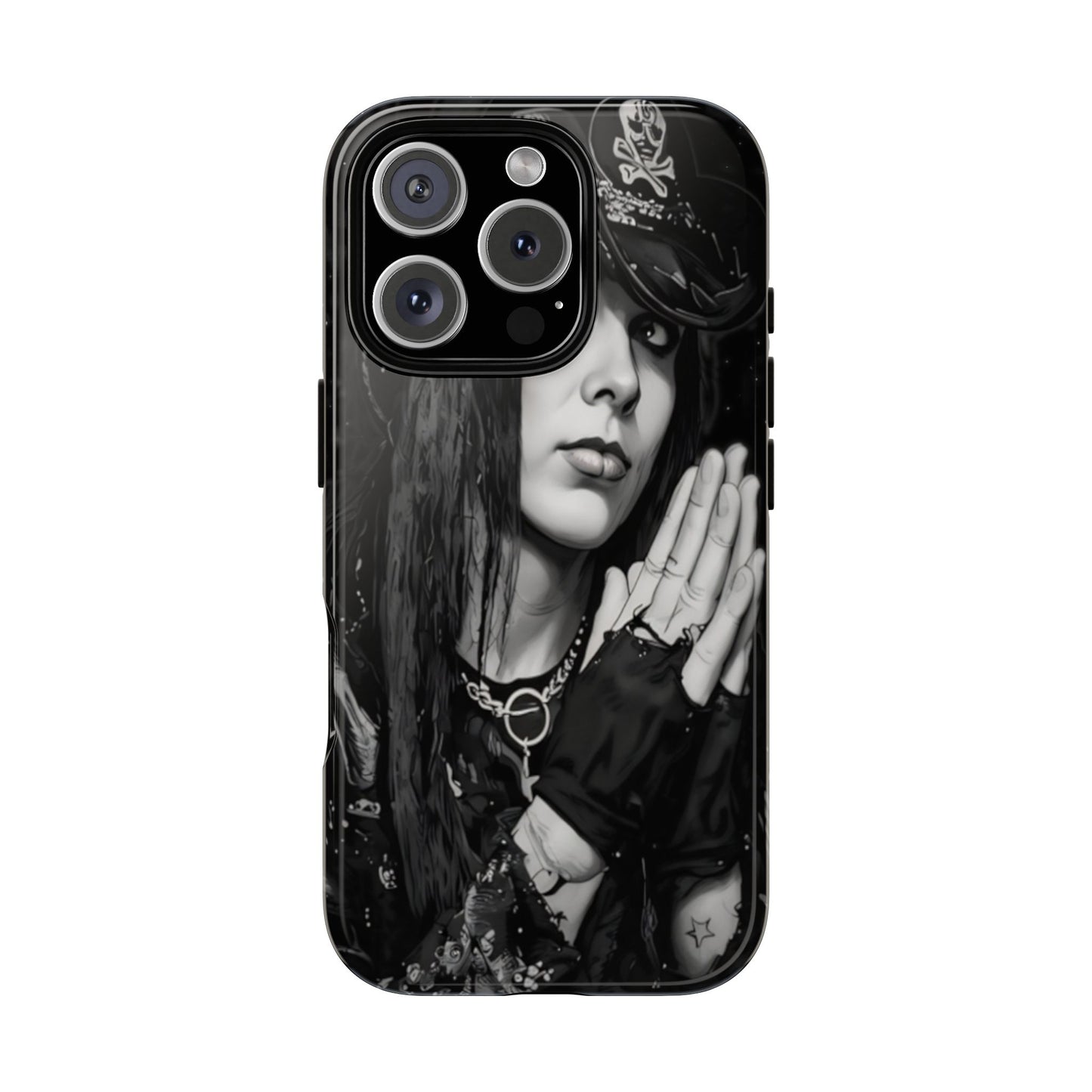 Gothic Prayer Tough Phone Case