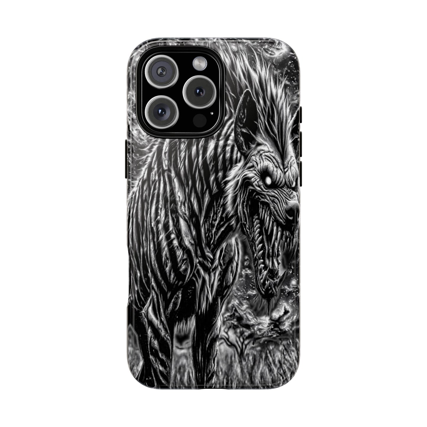 Snarling Hyena Tough Phone Case