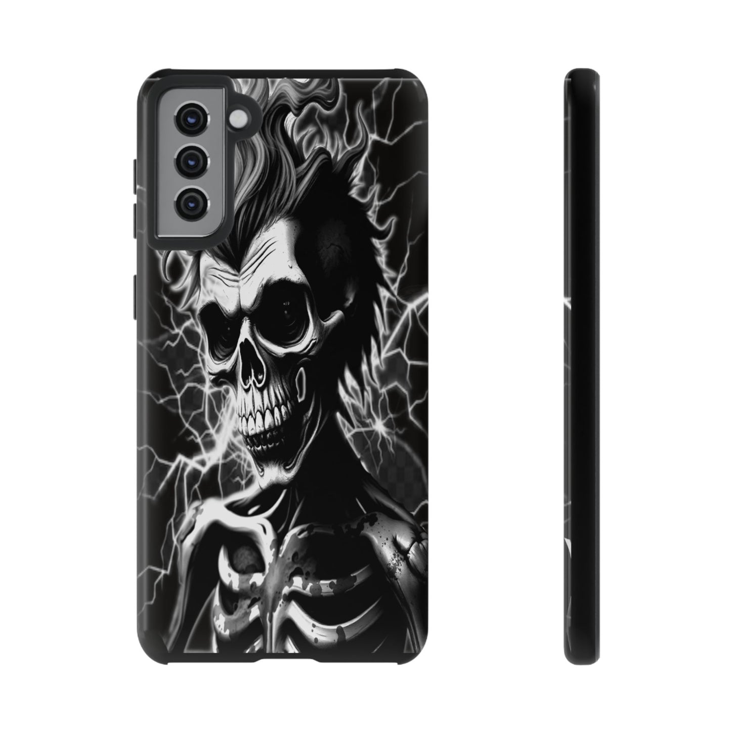 Electric Skull Tough Phone Case