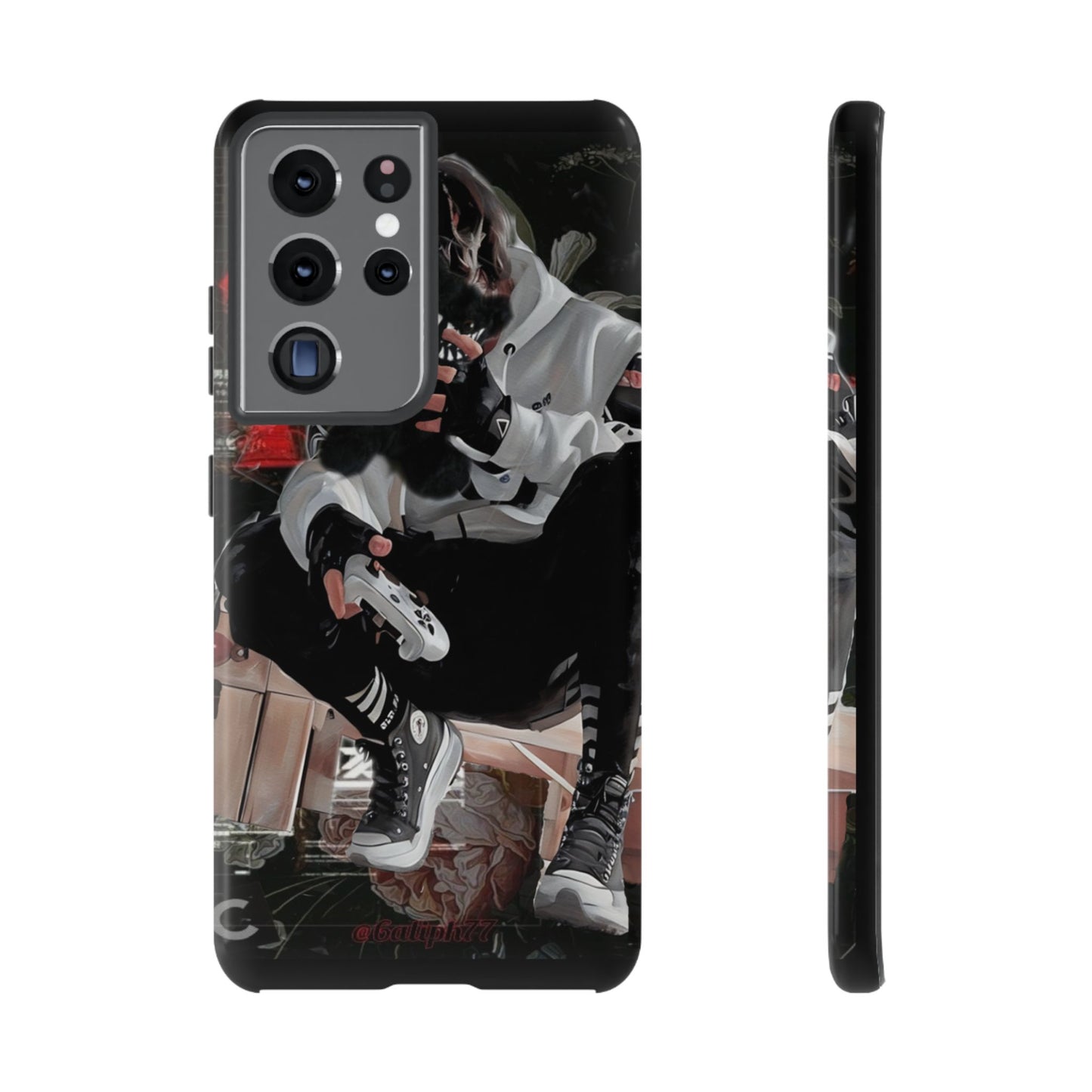 Behold The Gamer Teddy Tough Phone Case