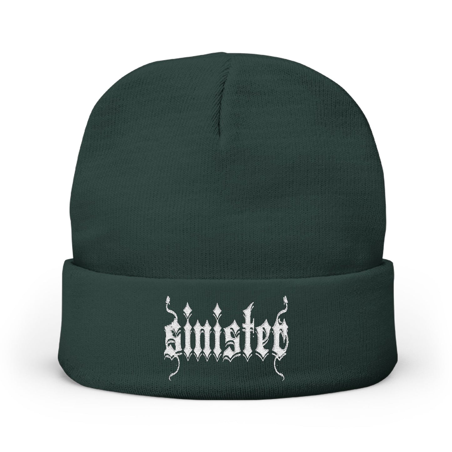 Sinister Headgear - Embroidered Knit Beanie
