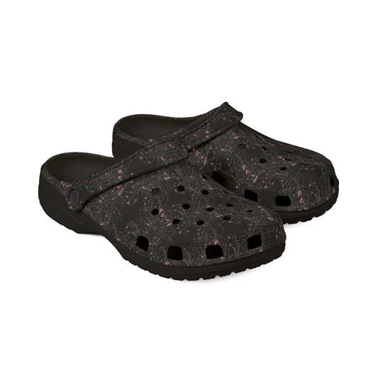 Widow Spider Web Clogs