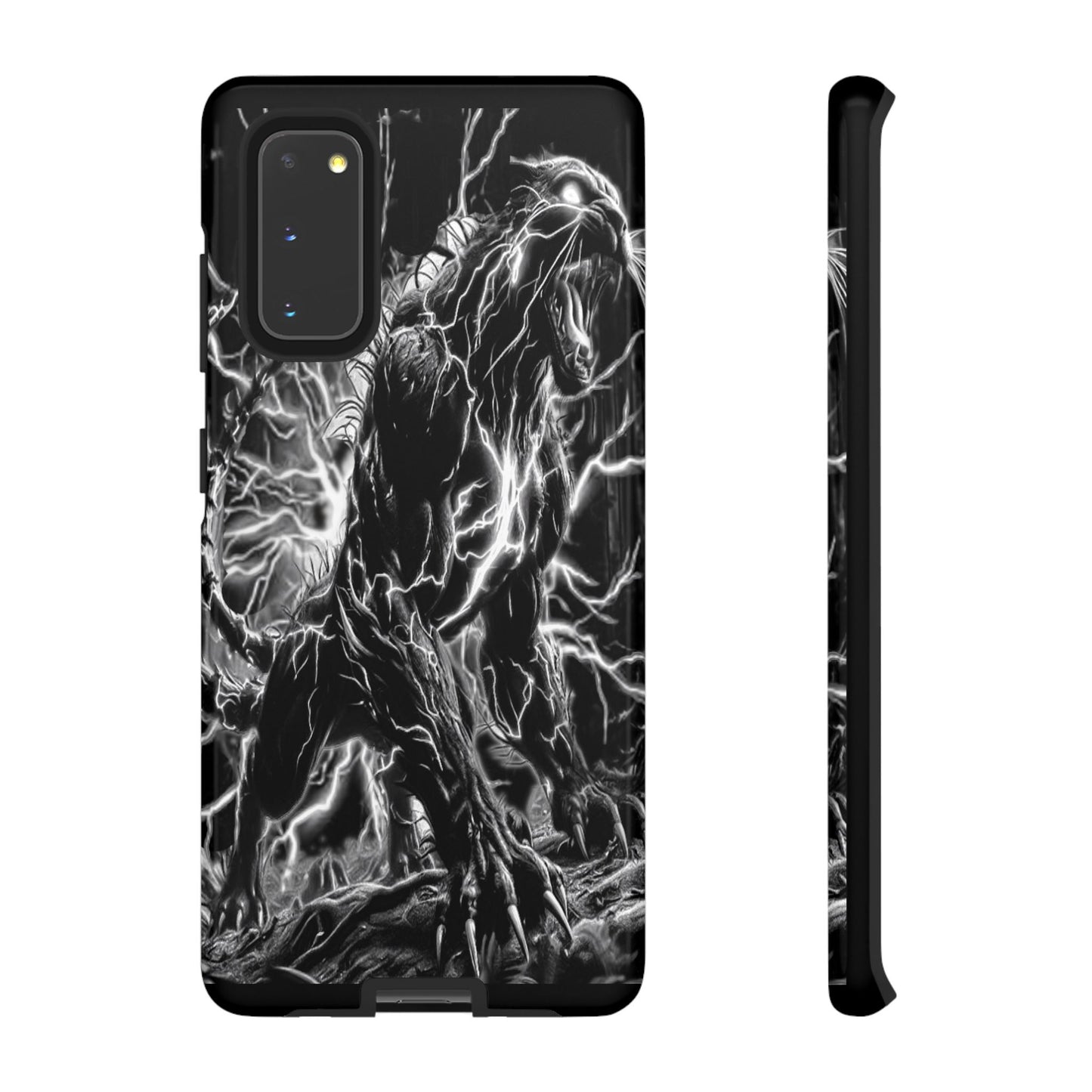 Electric Panther Tough Phone Case