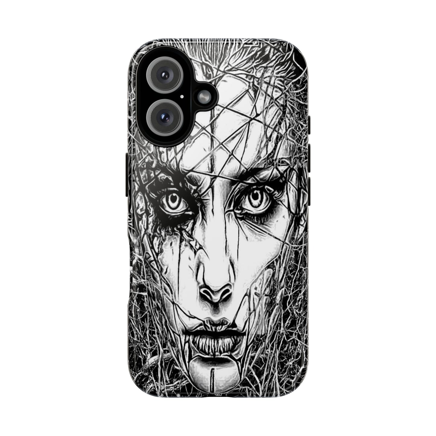 Crawling Ivory Queen Tough Phone Case