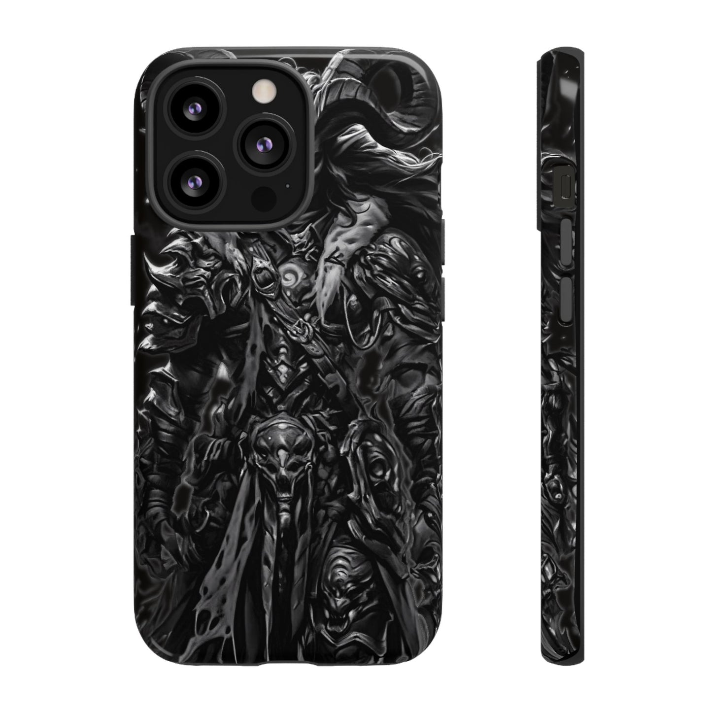 Large Horned Man Tough Phone Case