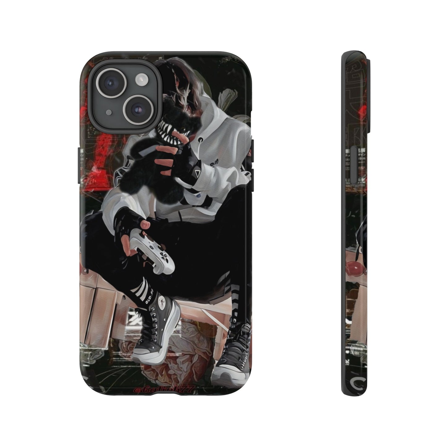 Behold The Gamer Teddy Tough Phone Case