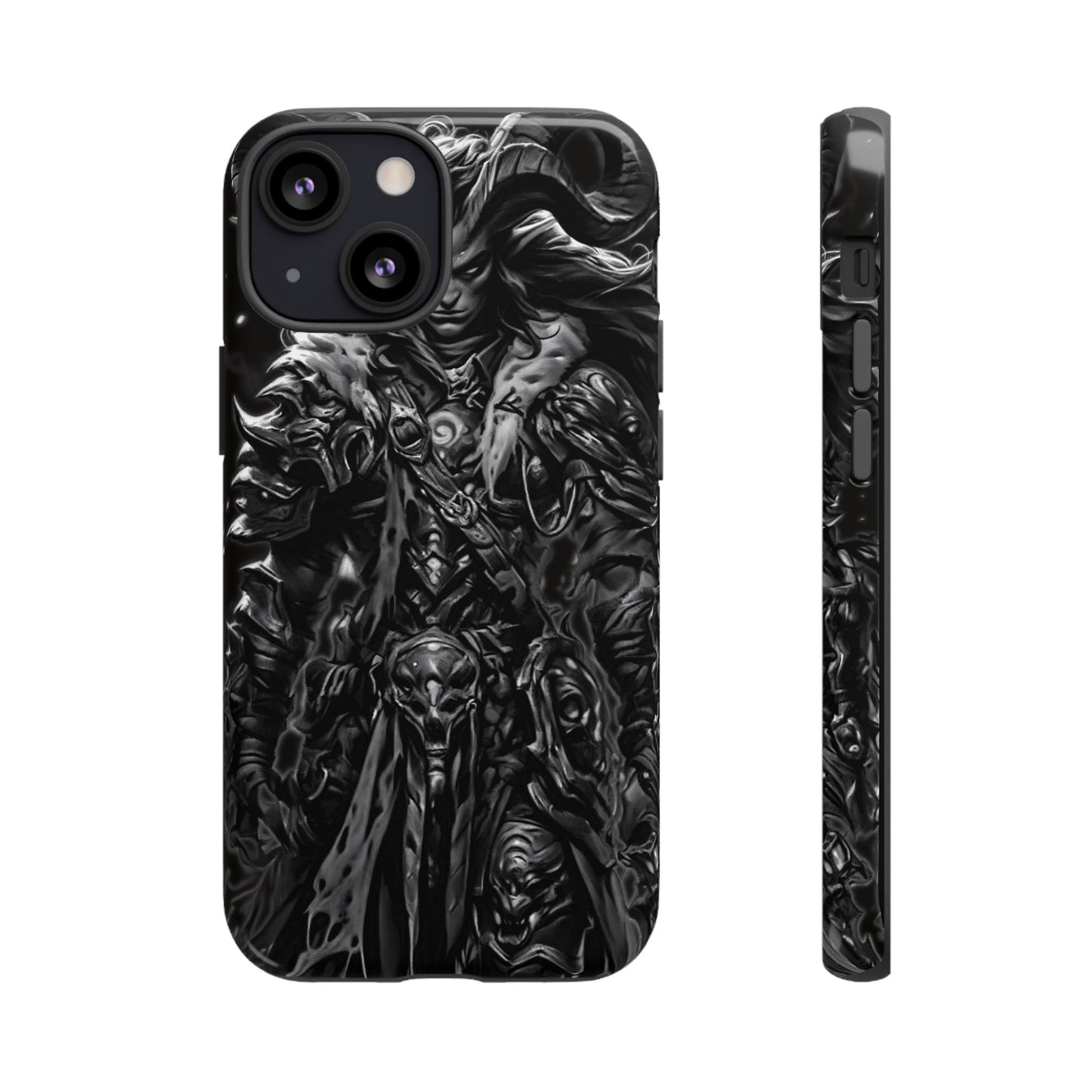 Large Horned Man Tough Phone Case