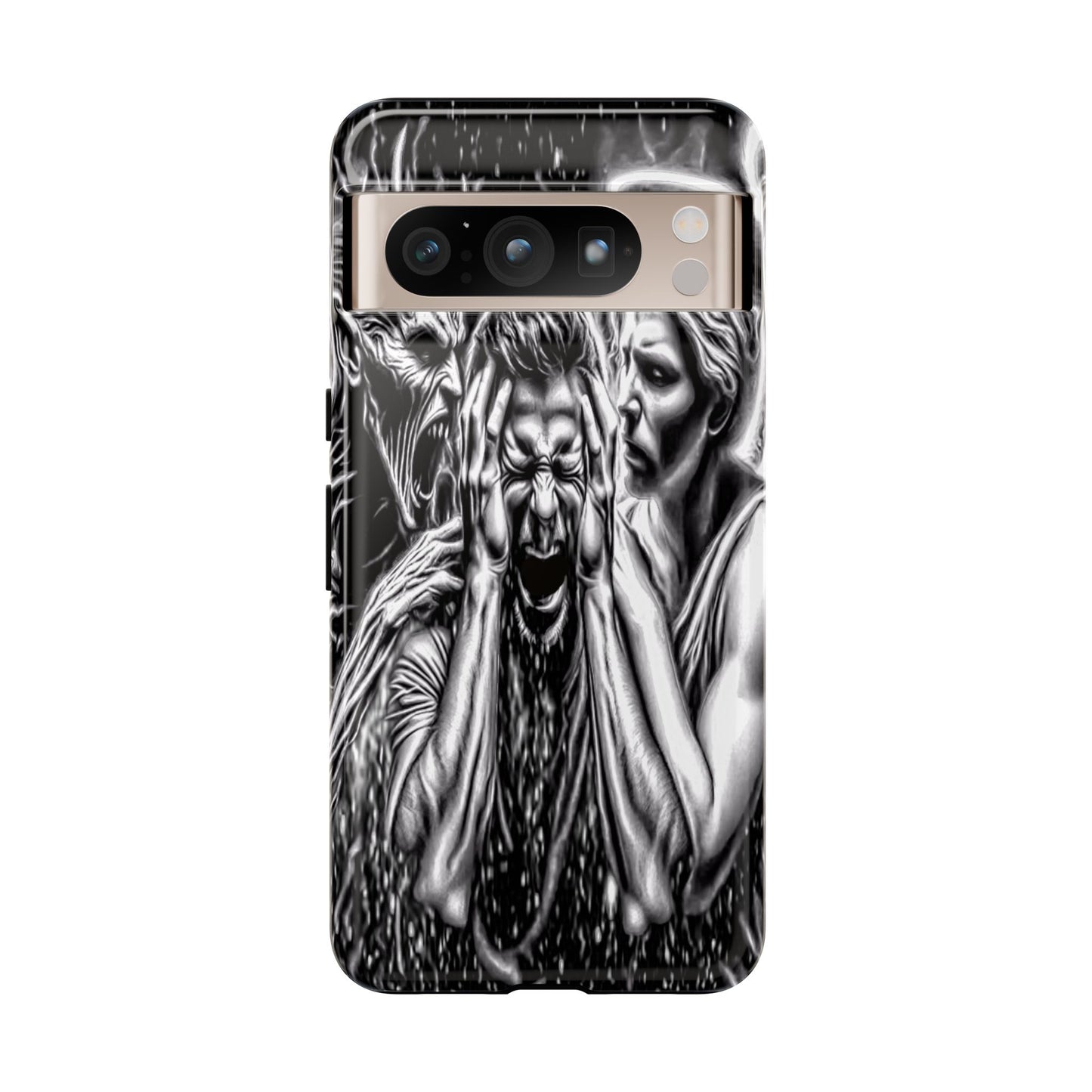 Good Vs Evil Tough Phone Case