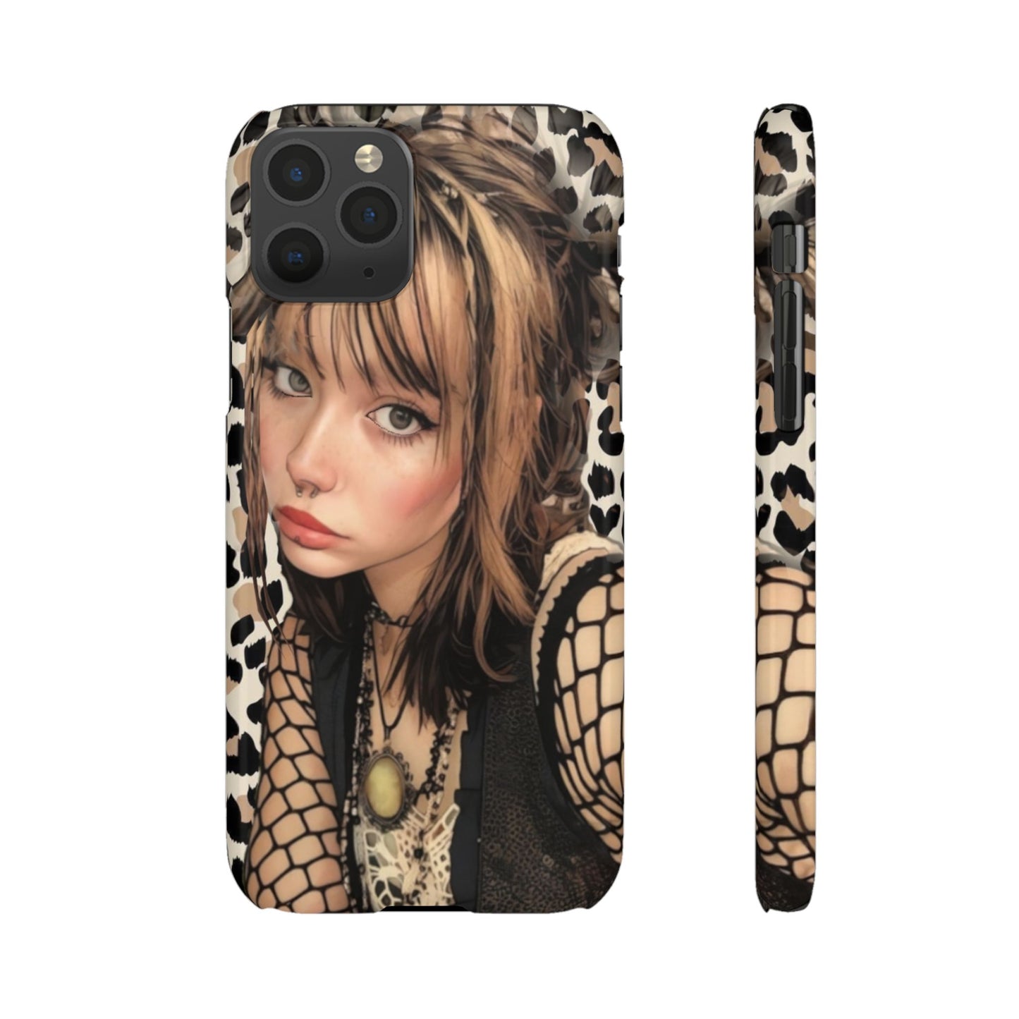 Gothical Leopard Snap Phone Case