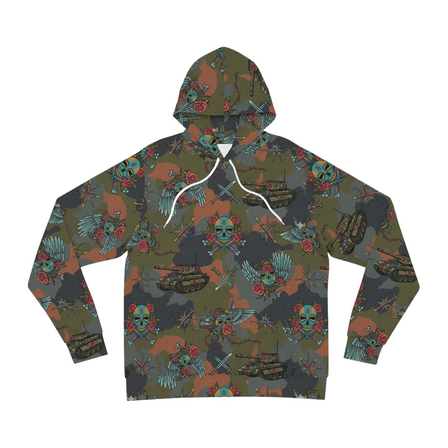 Camo Skull & Tank Hoodie