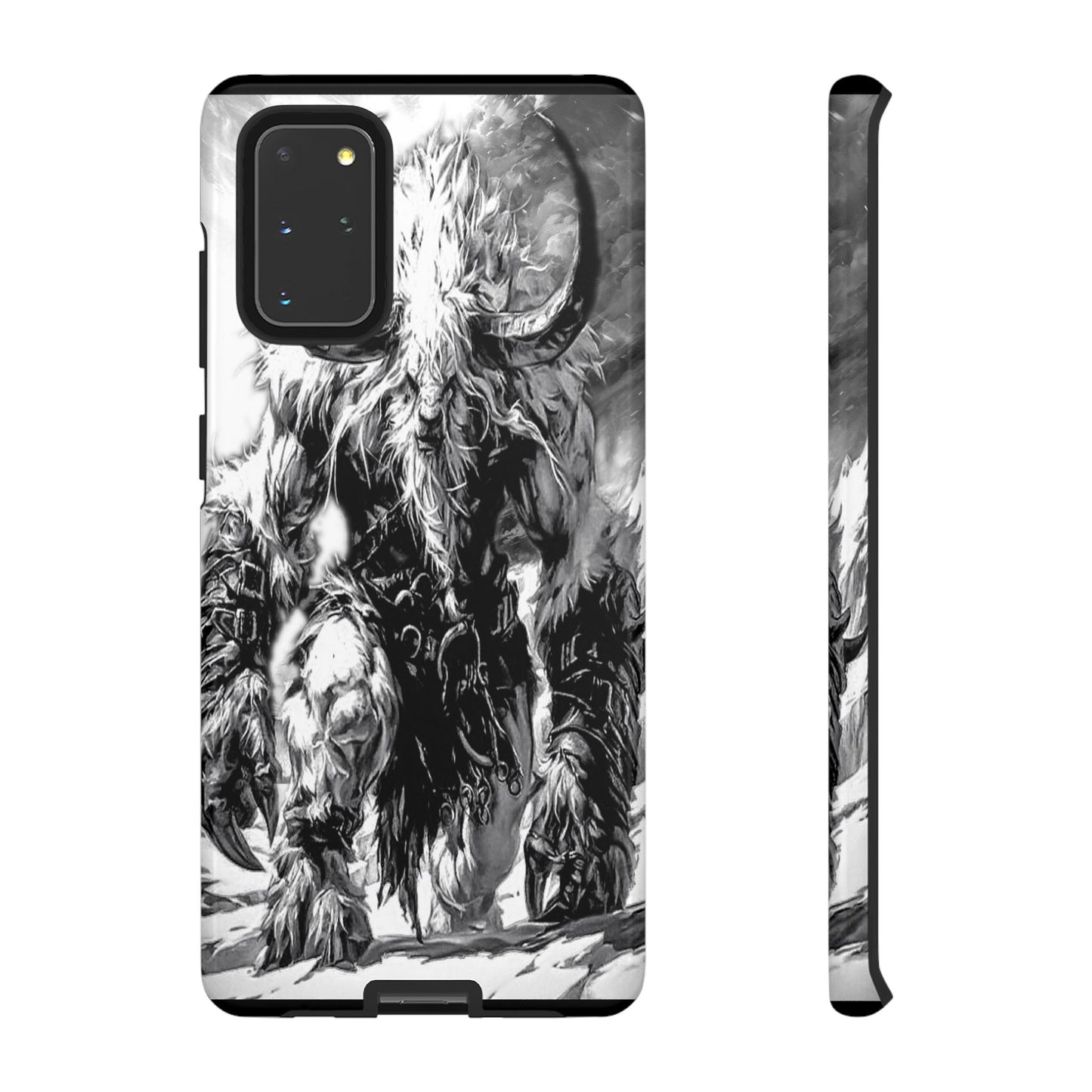 Snow Mountain Creature Tough Phone Case