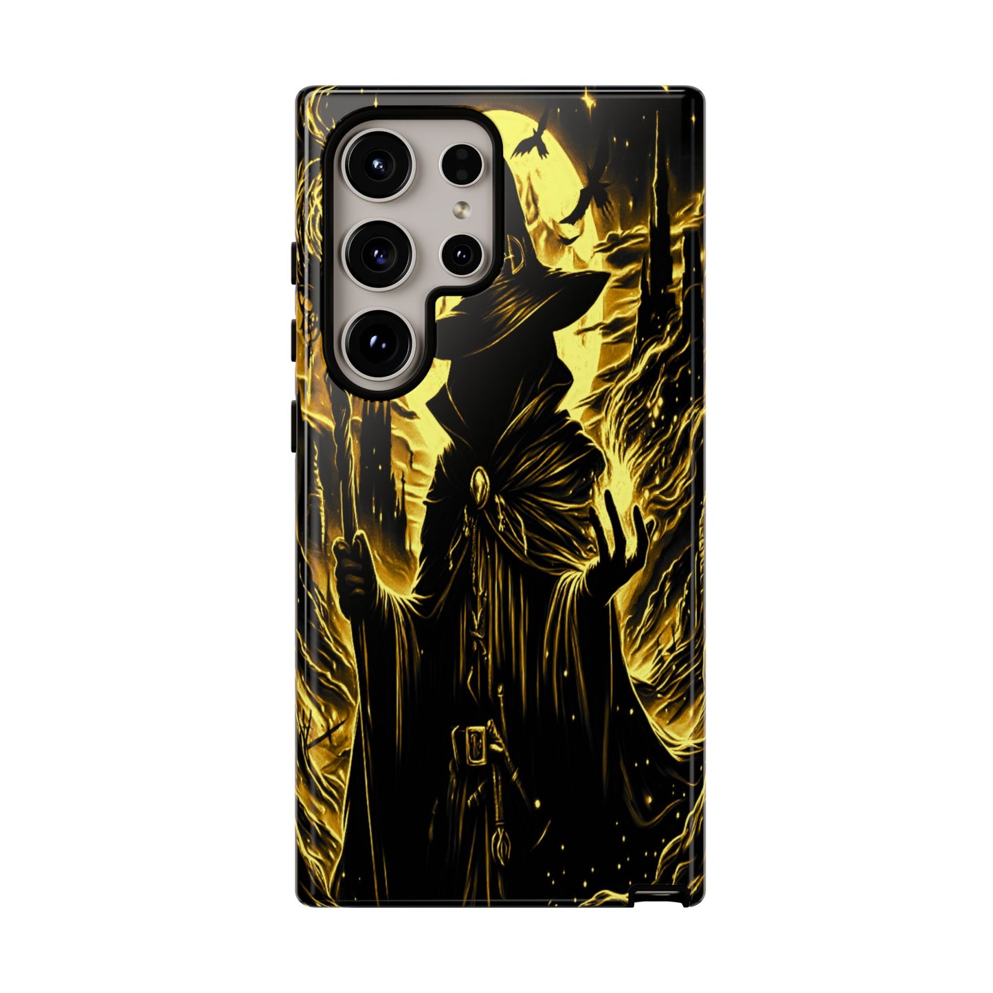 Hidden Face Dark Wizard Tough Phone Case