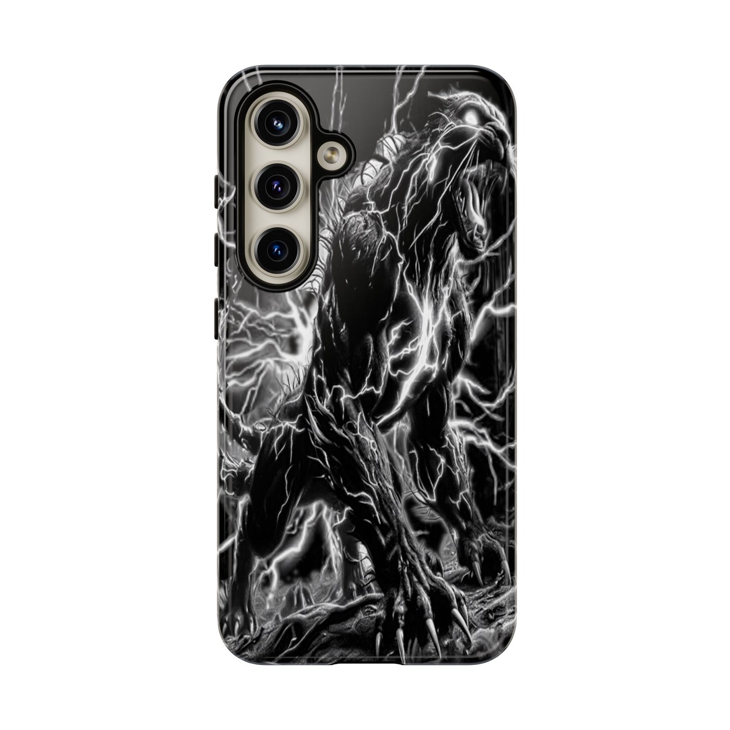 Electric Panther Tough Phone Case